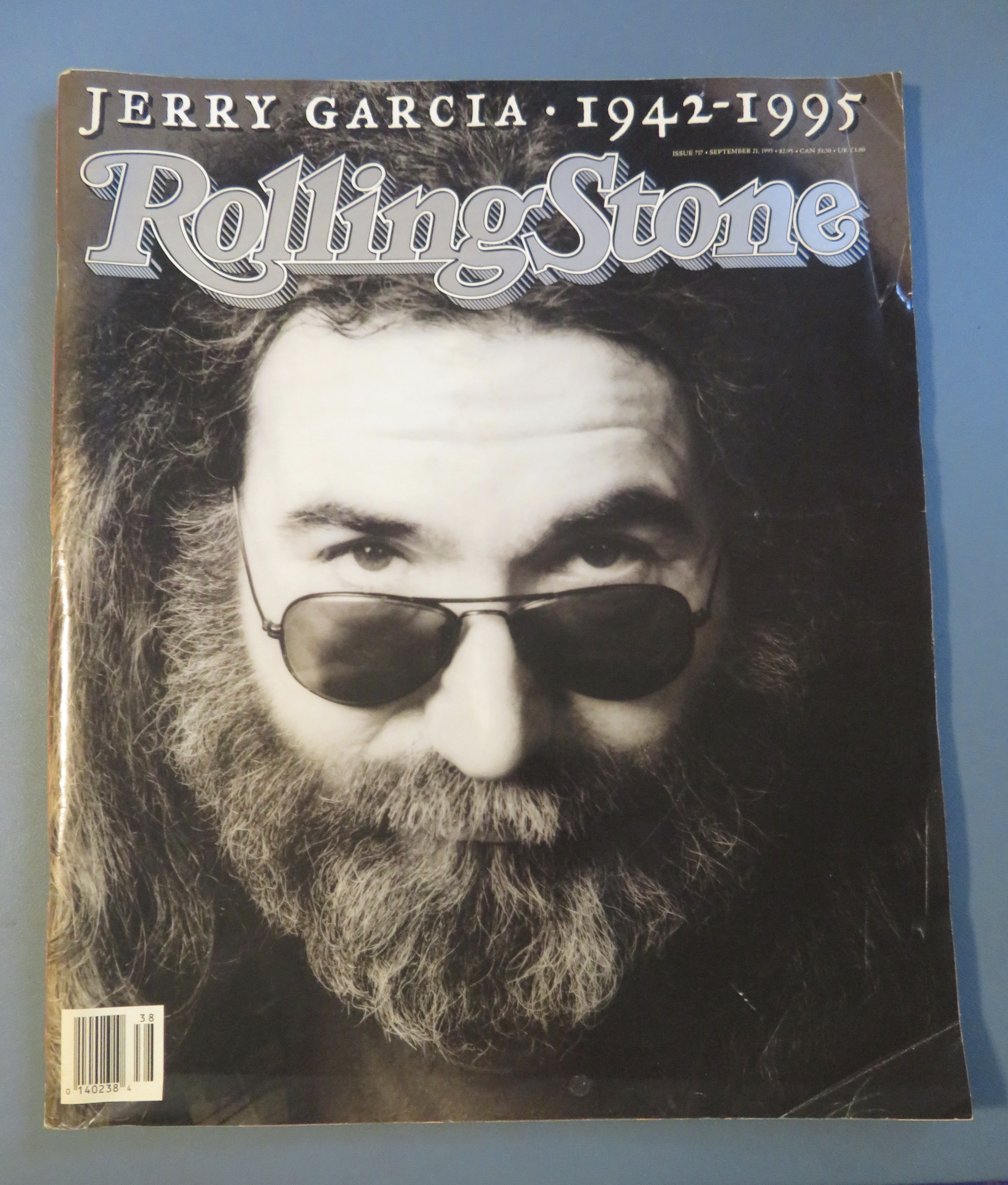 Rolling Stone September 21, 1995 Jerry Garcia