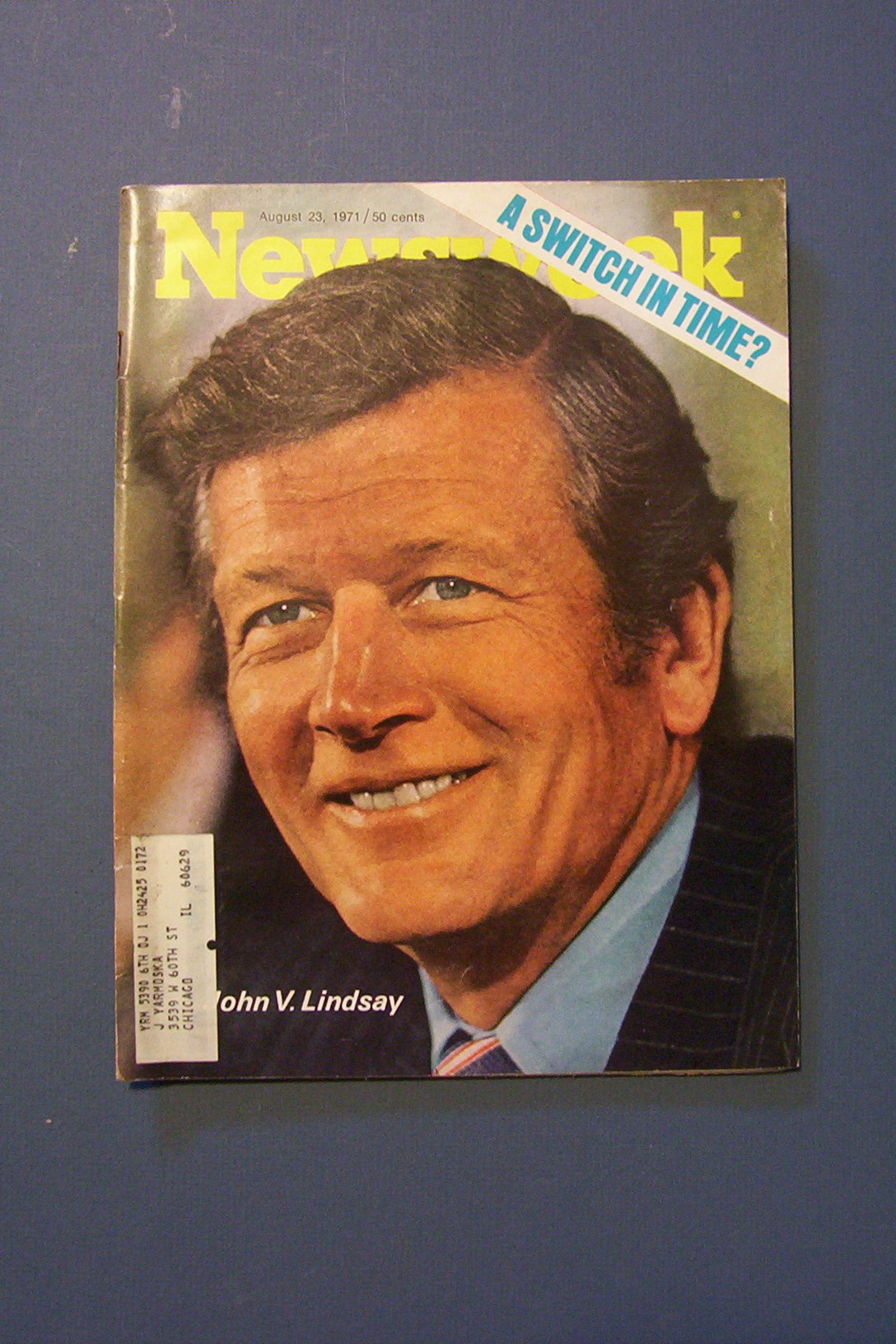 Newsweek Magazine - August 23, 1971 - John V. Lindsay