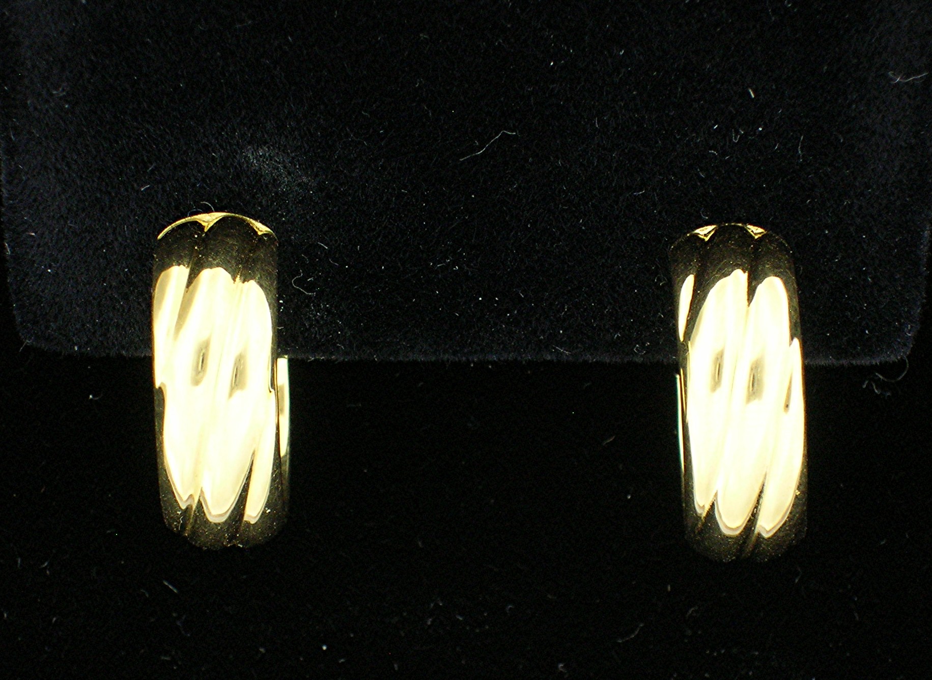 Earrings 18K Yellow Gold Hoop  Italy MILOR
