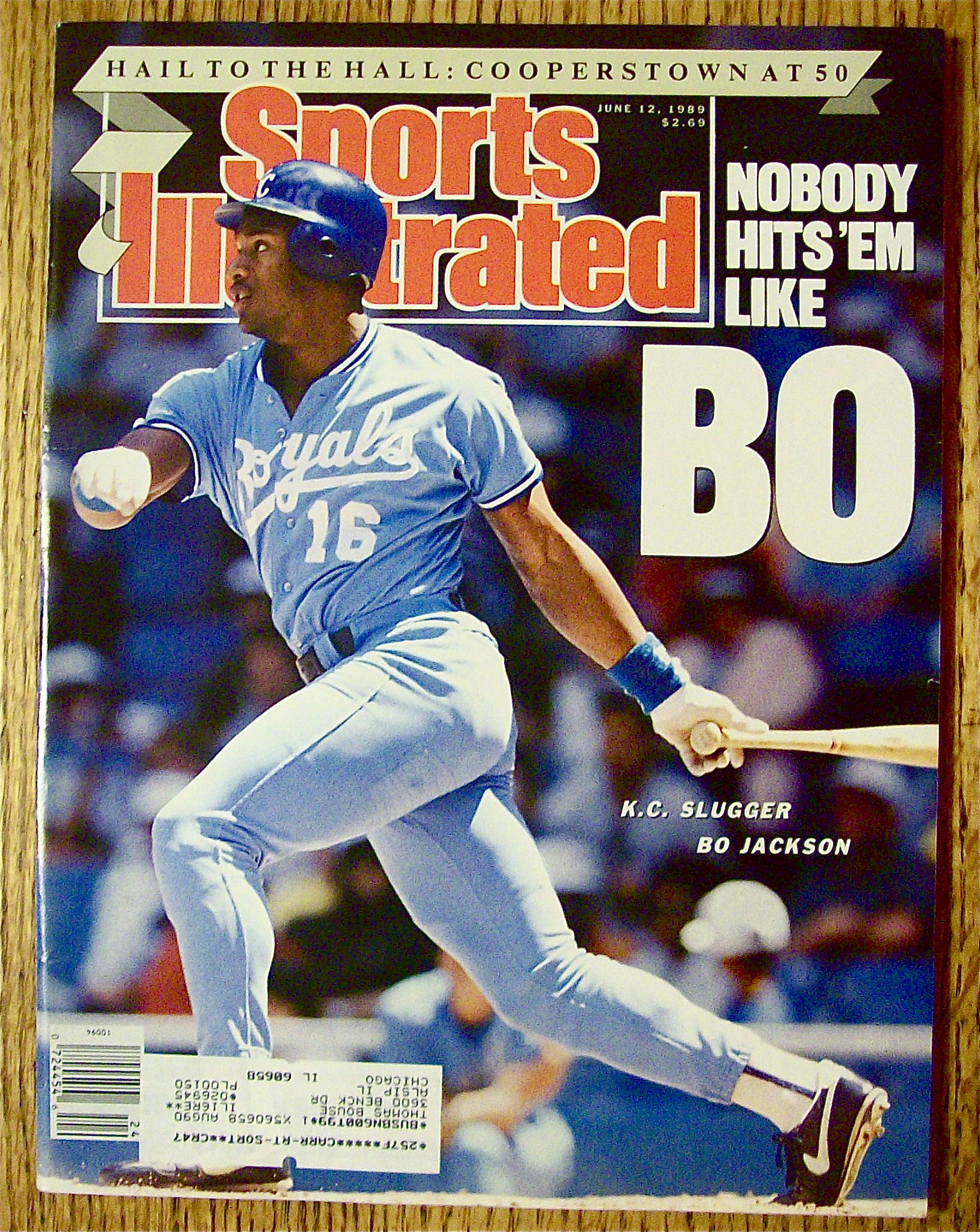 Sports Illustrated Magazine-June 12, 1989-Bo Jackson