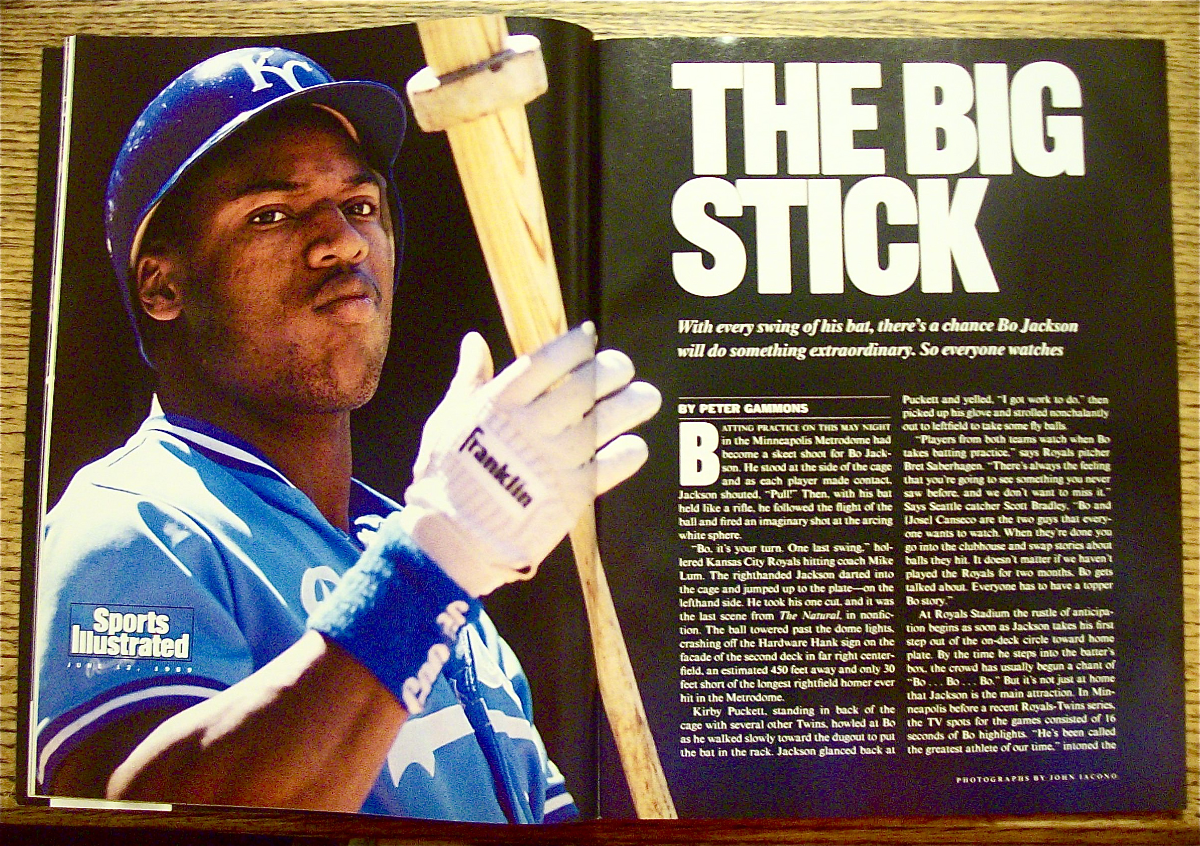 Sports Illustrated Magazine-June 12, 1989-Bo Jackson