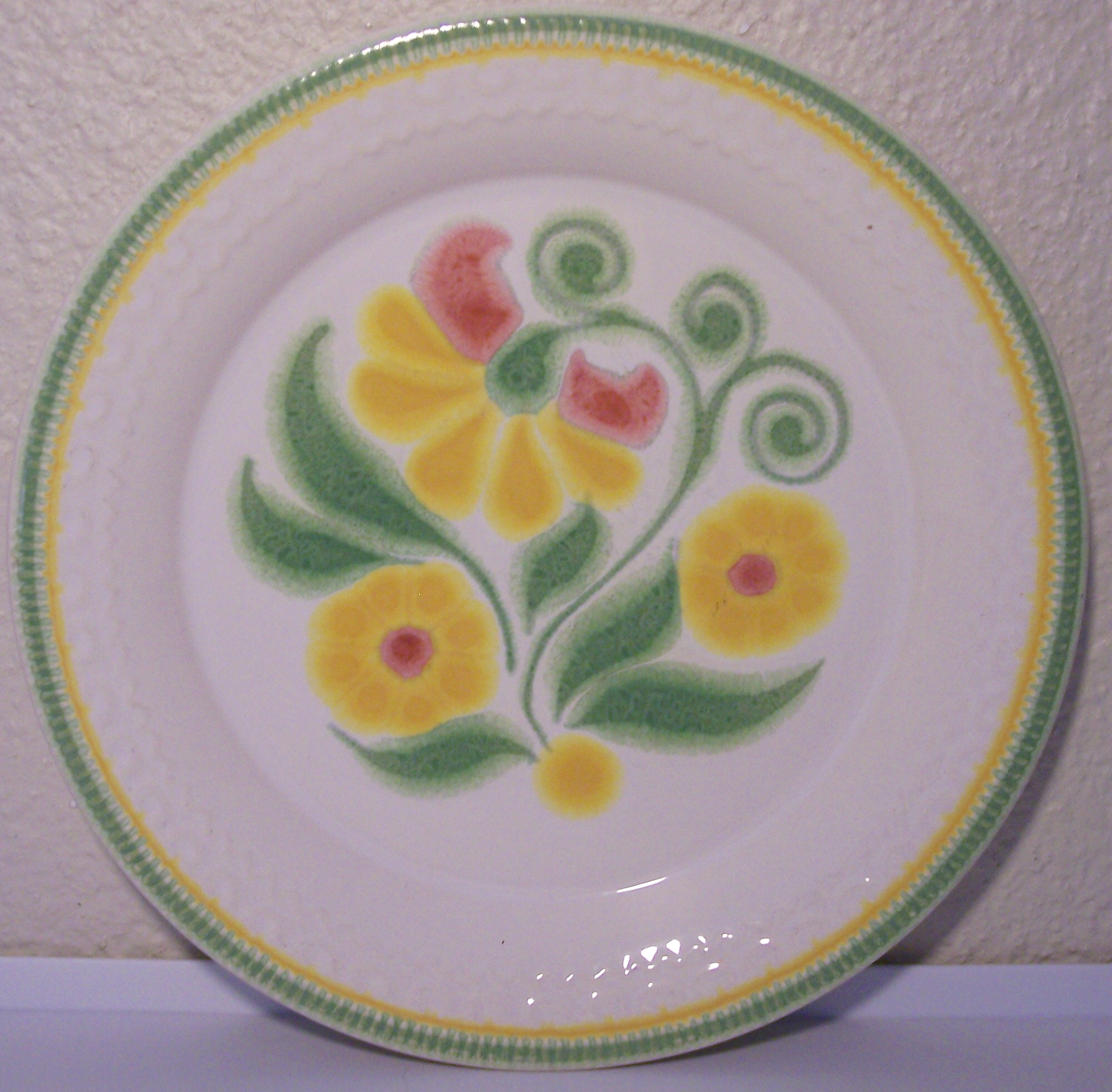 Franciscan Pottery Maypole Salad Plate!