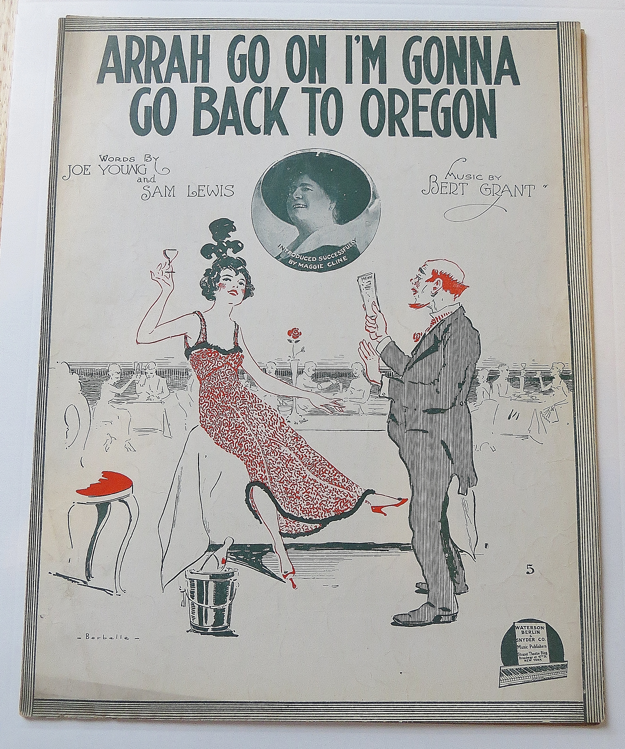 1916 Arrah Go On I'm Gonna Go Back To Oregon