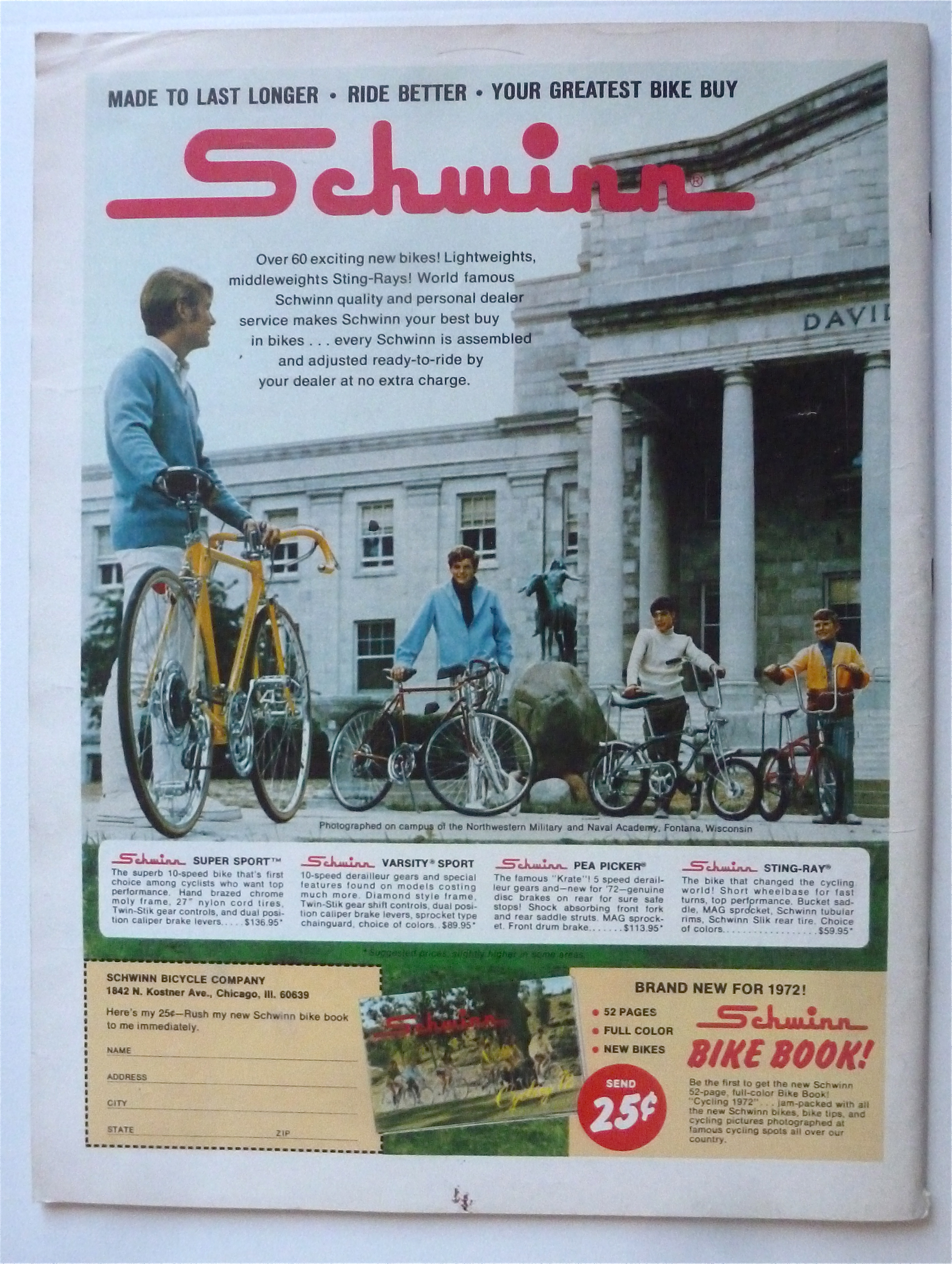 Boys Life Magazine May 1972 Crossing The Atlantic