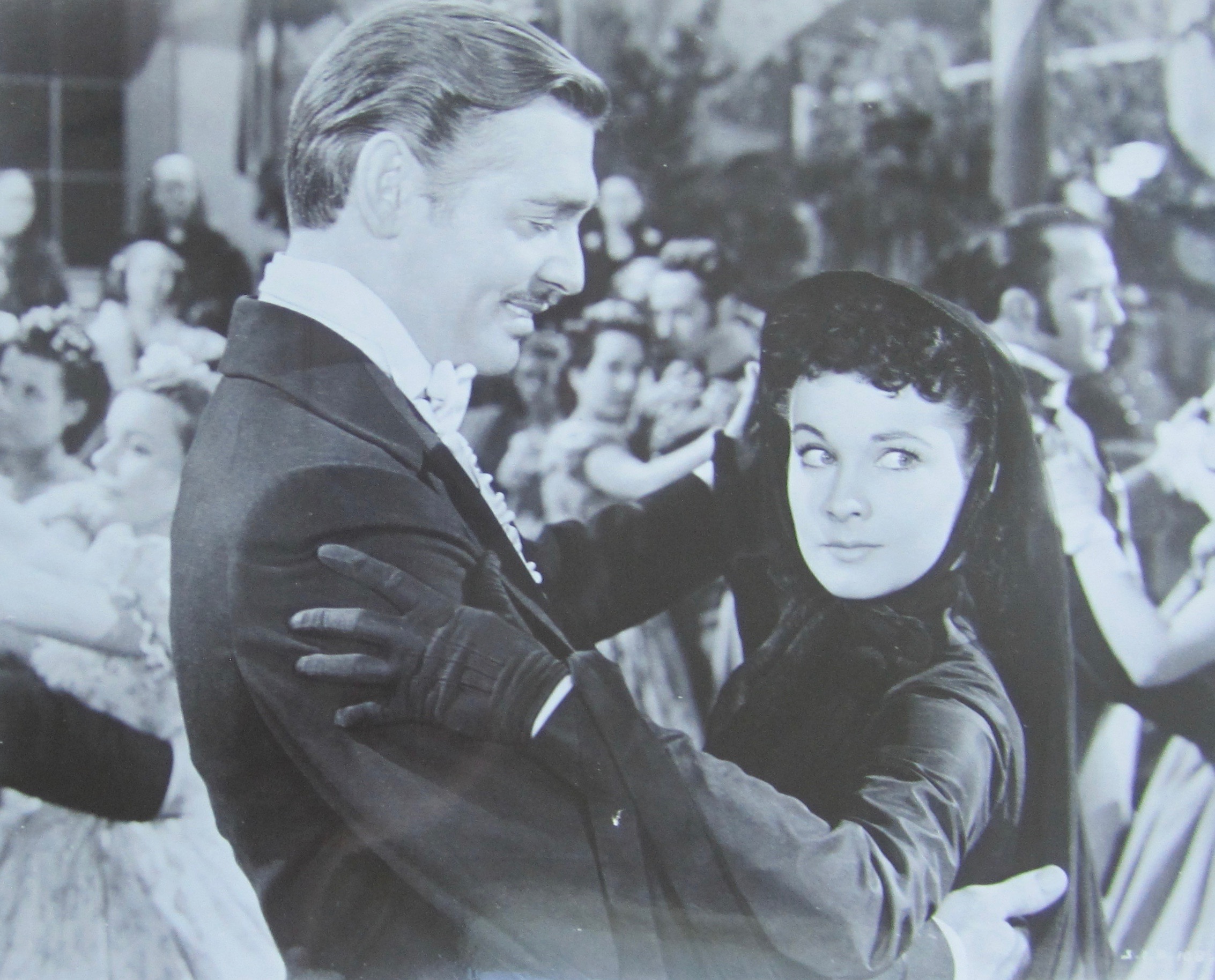 1950's Movie Still of Clark Gable & Vivien Leigh