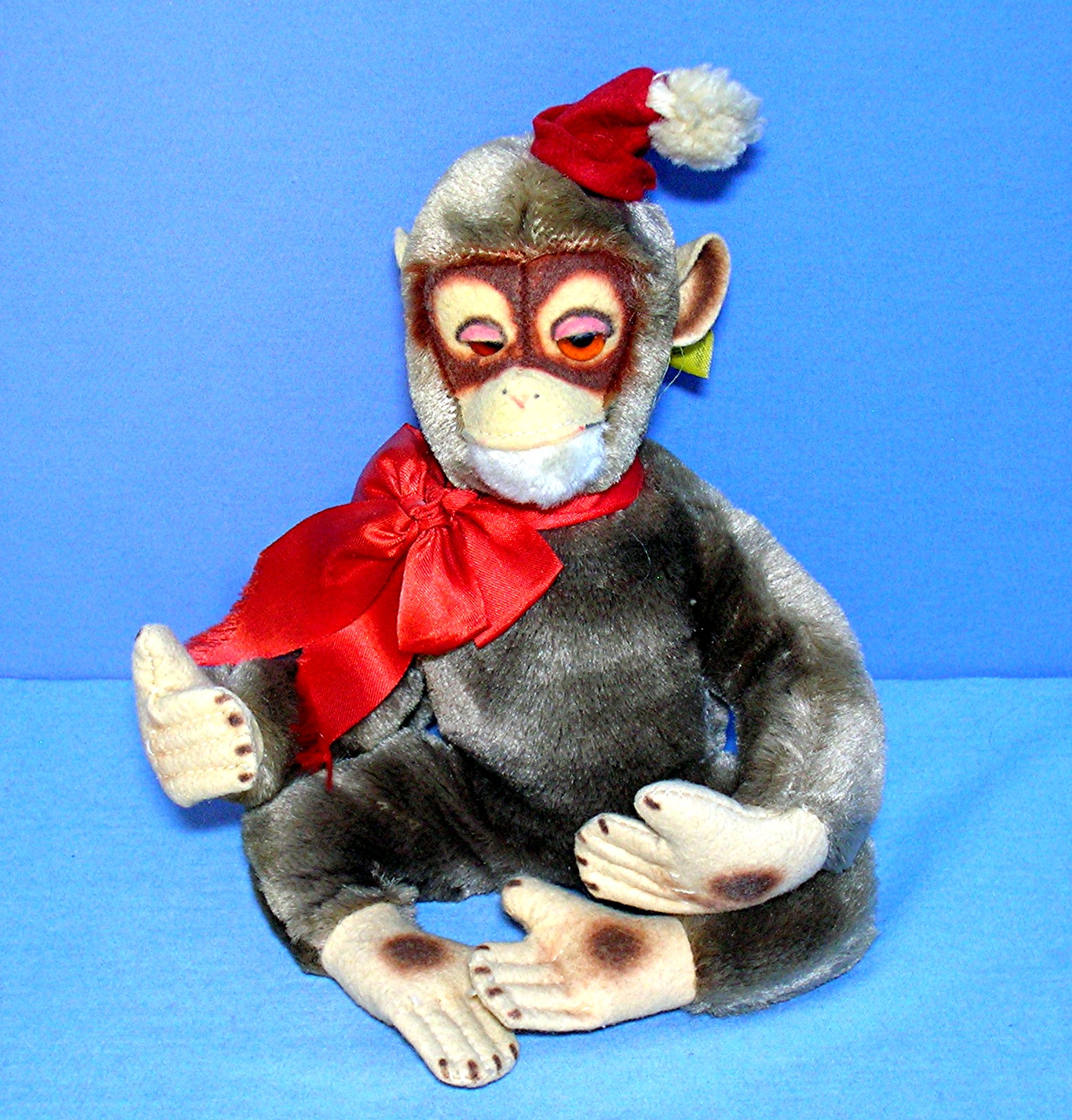 Childs Chrismas Vintage  Monkey 10 Inch Character