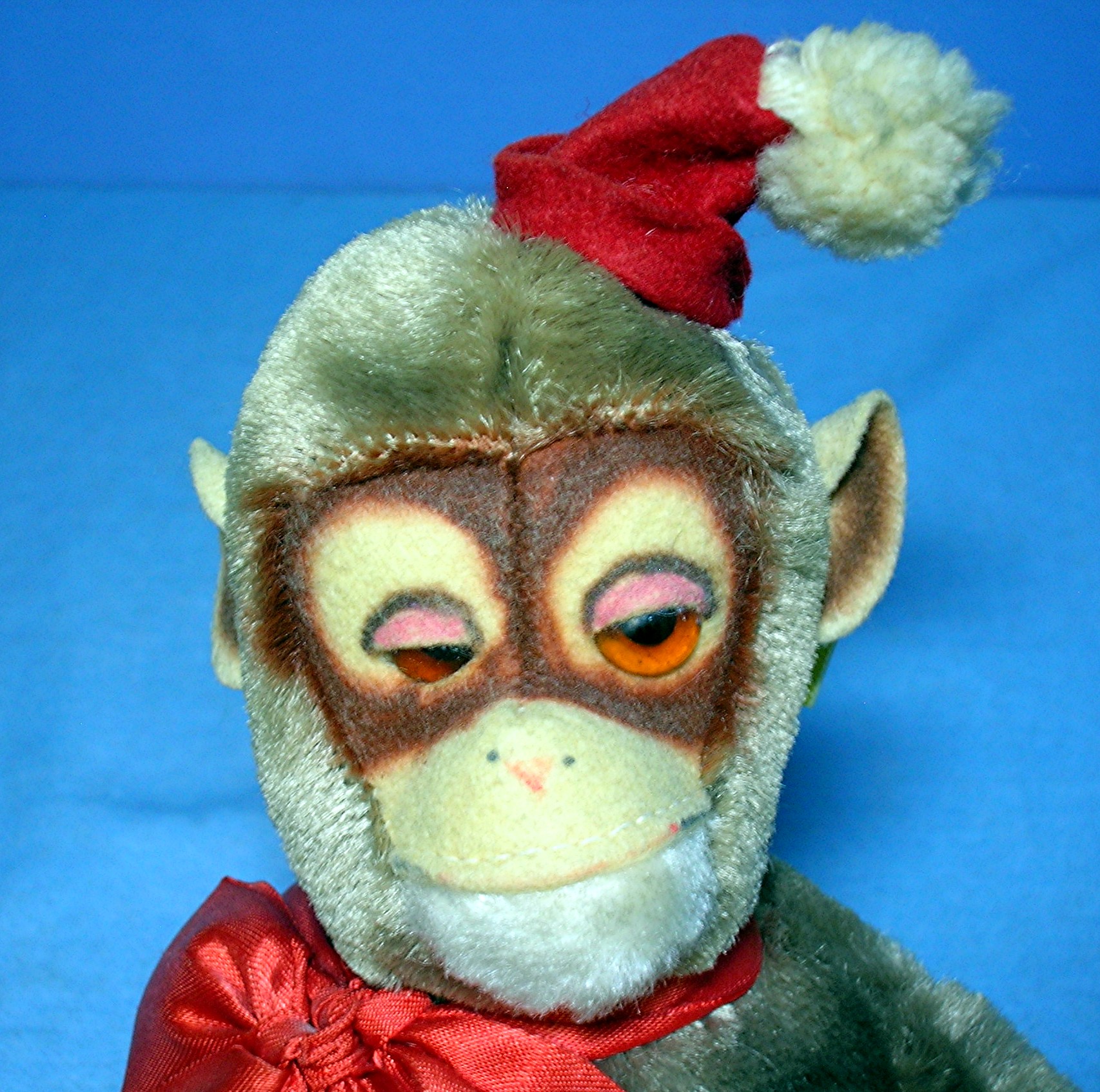 Childs Chrismas Vintage  Monkey 10 Inch Character