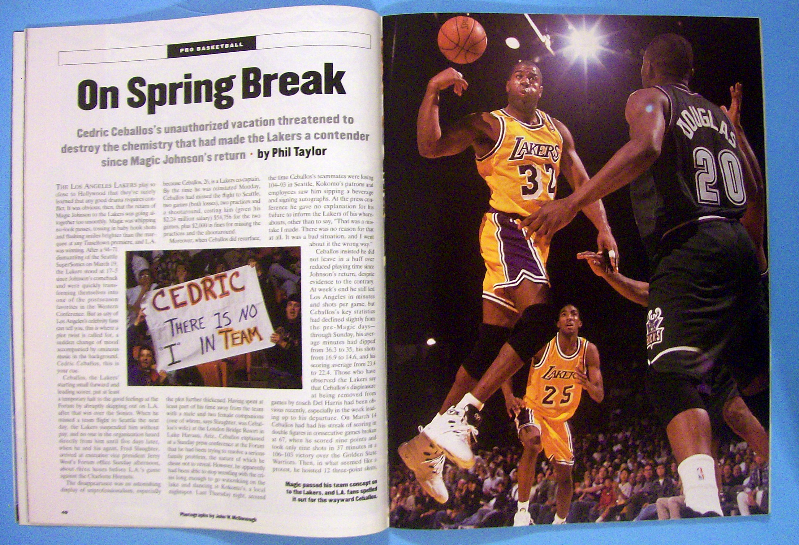 Sports Illustrated Magazine-April 1, 1996-Manny Ramirez