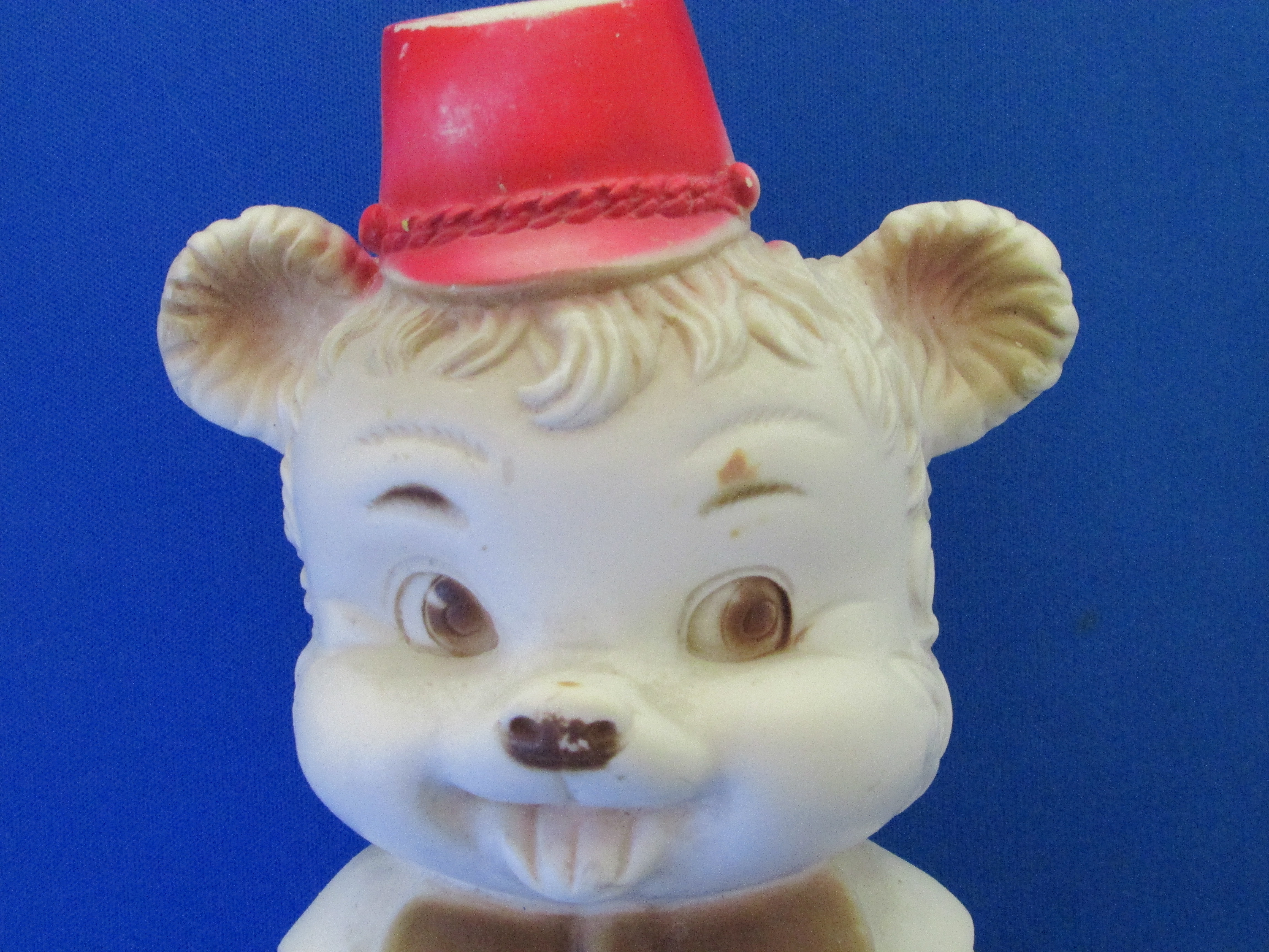 Circus Bear Squeaky Toy