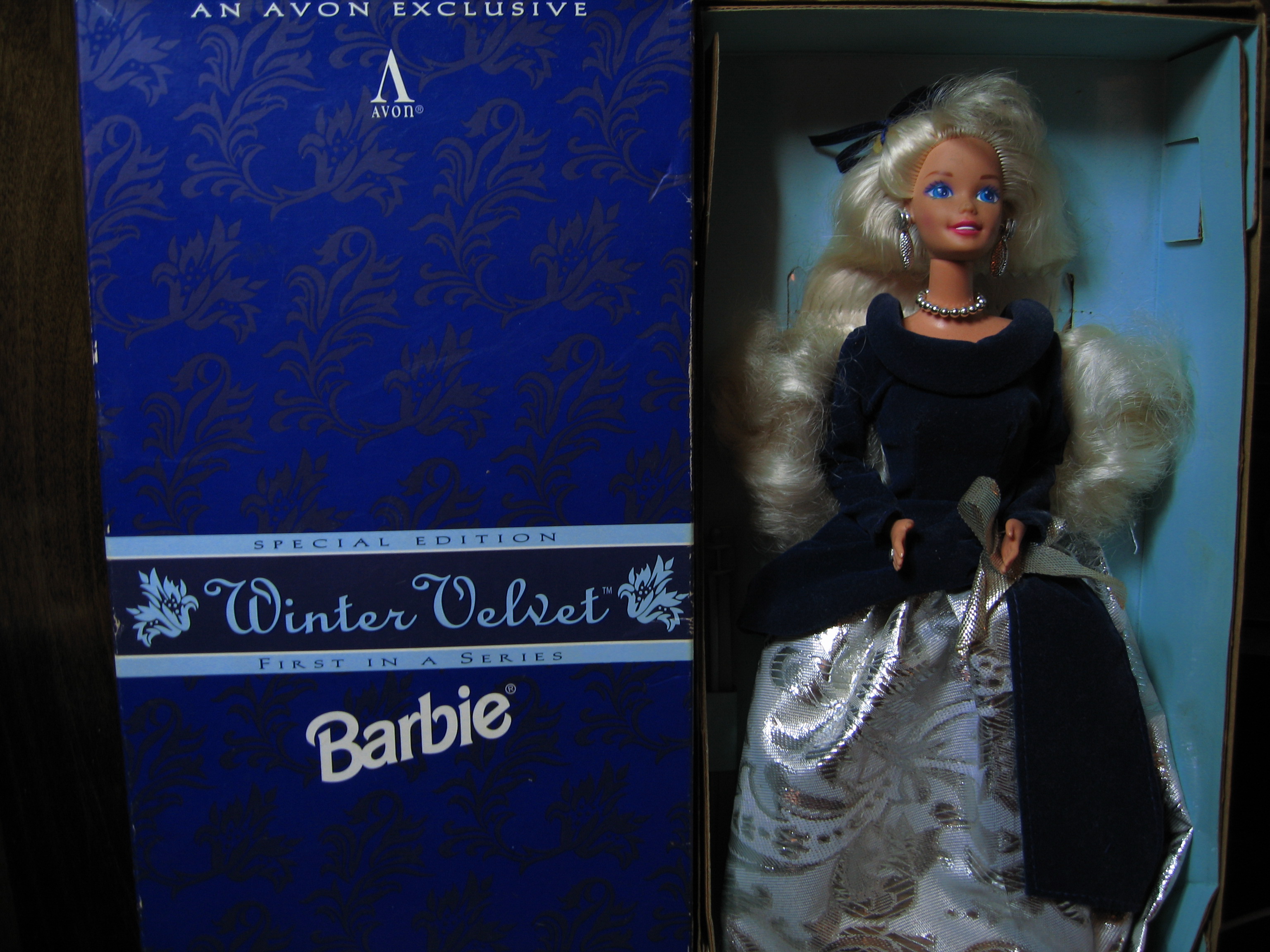 Avon Exclusive Winter Velvet Barbie