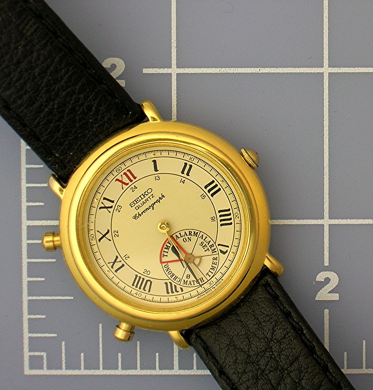 SEIKO quartz Chronograph wrist watch . .  .