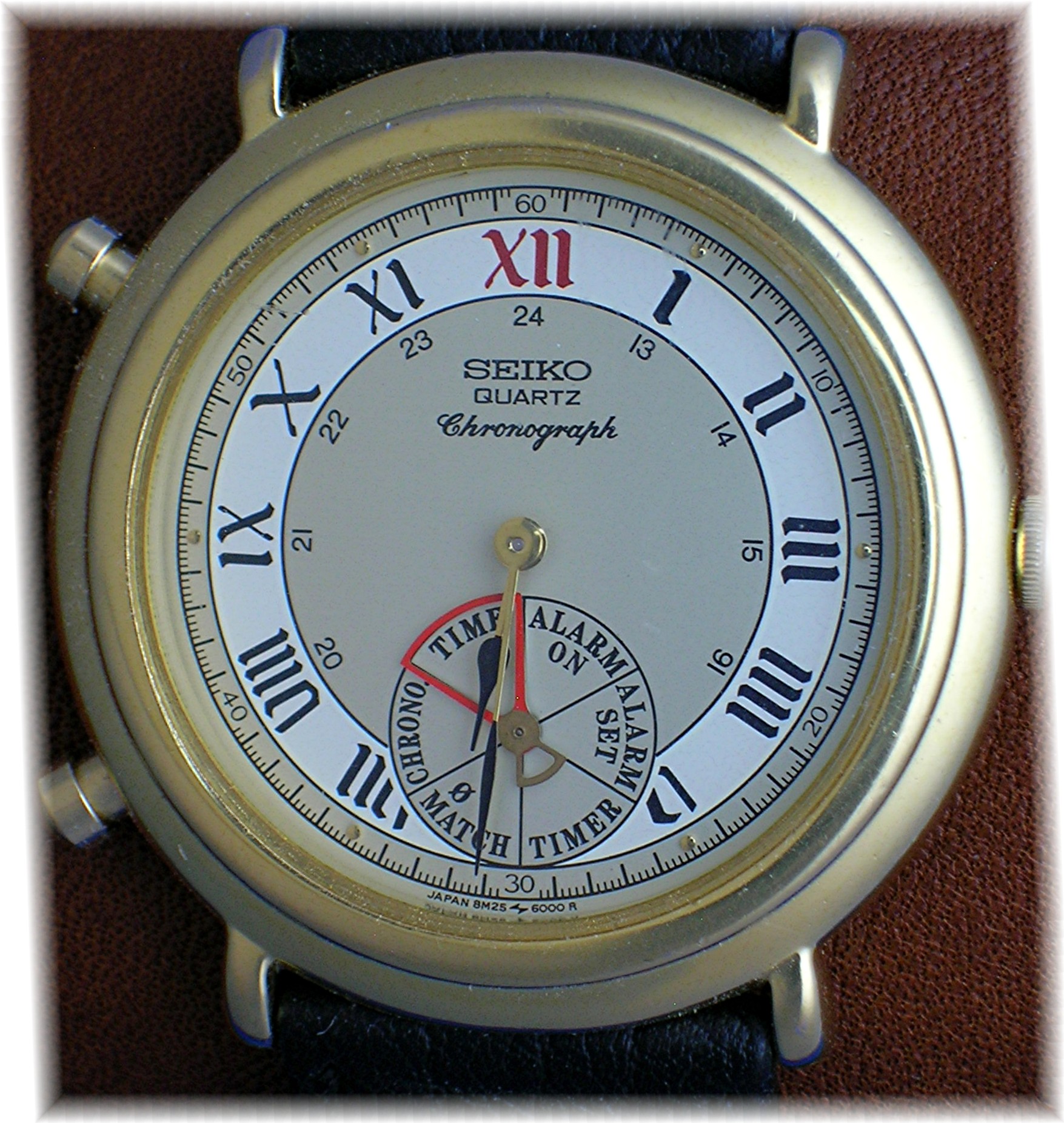 SEIKO quartz Chronograph wrist watch . .  .