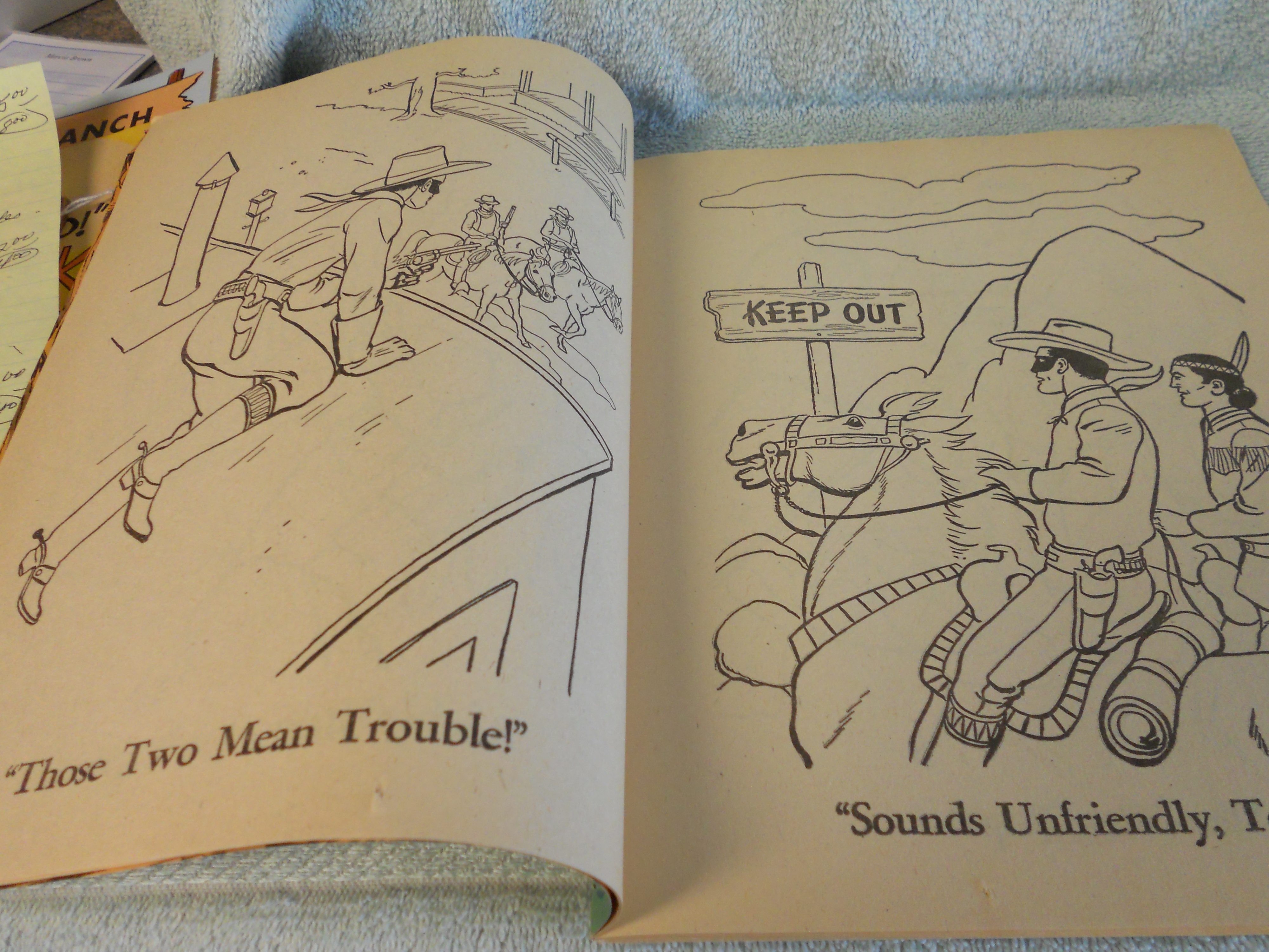The Lone Ranger Fun Book 1956