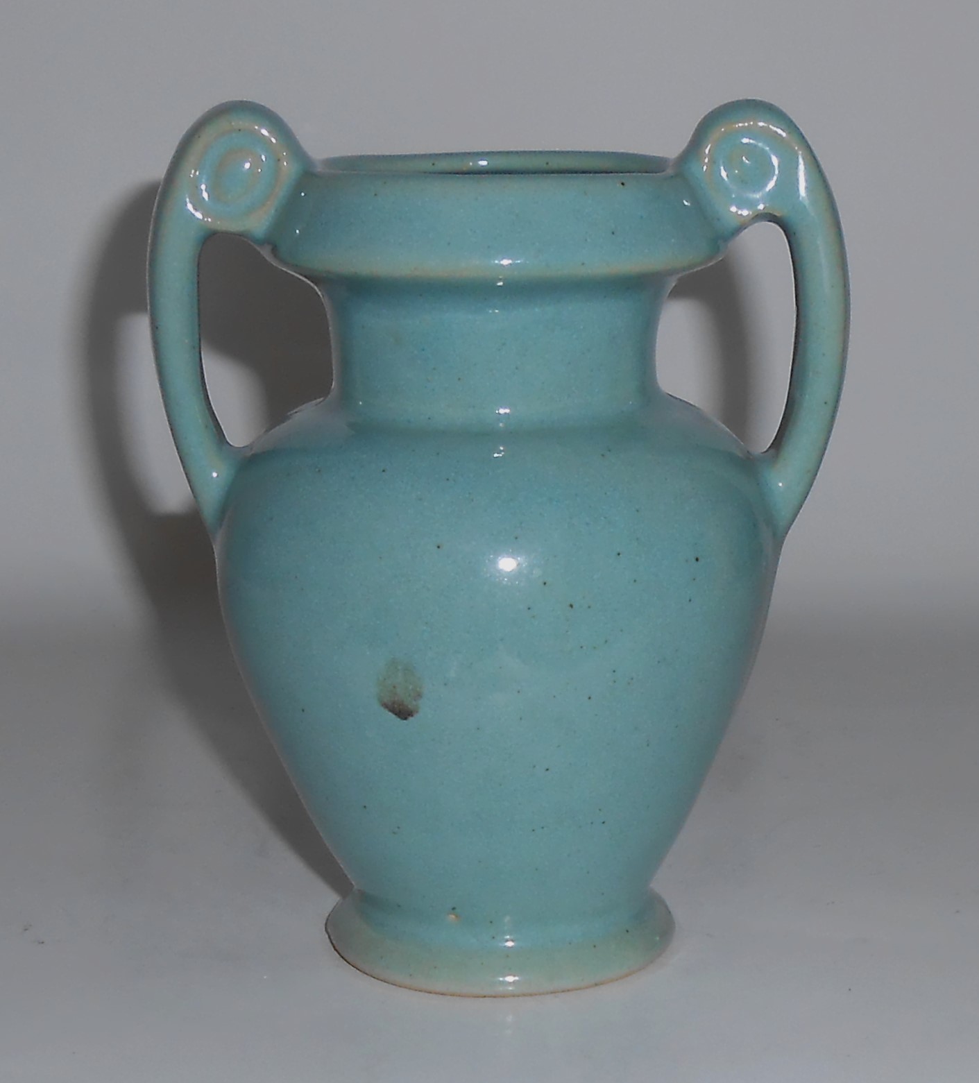 Zanesville Stoneware Pottery Seacrest Green #865 Twin H