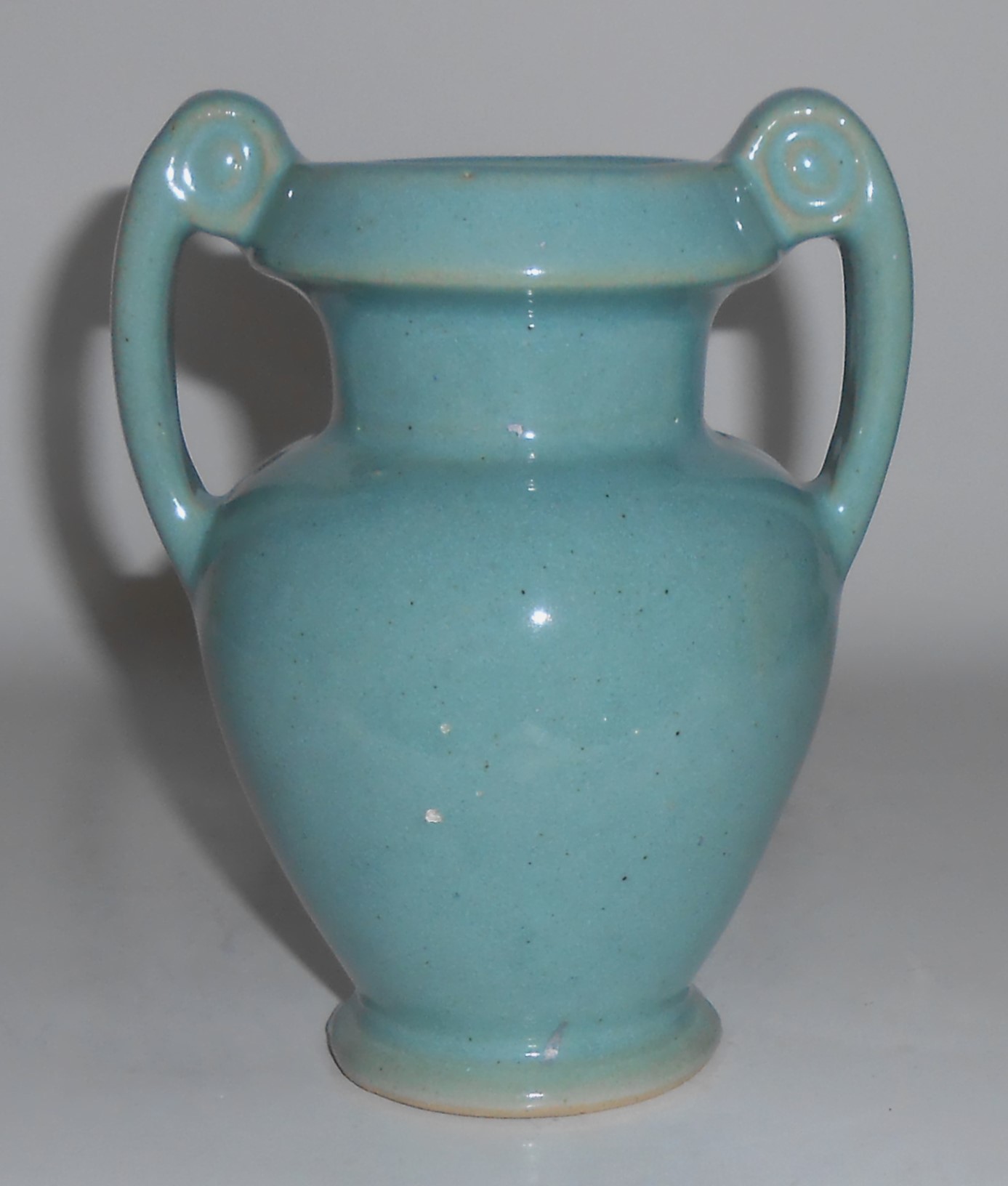 Zanesville Stoneware Pottery Seacrest Green #865 Twin H