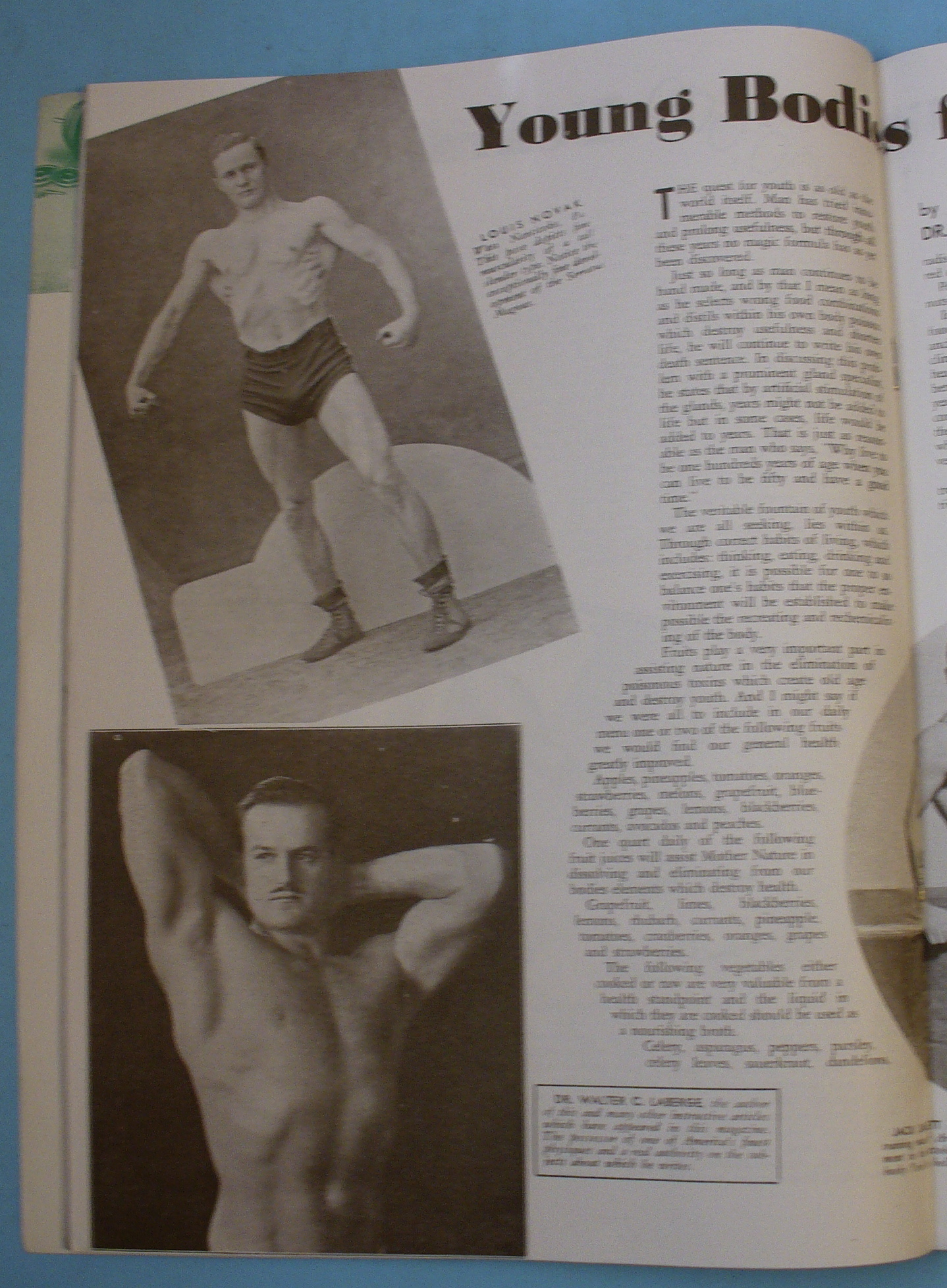 Strength & Health Magazine December 1936 Joe Florito
