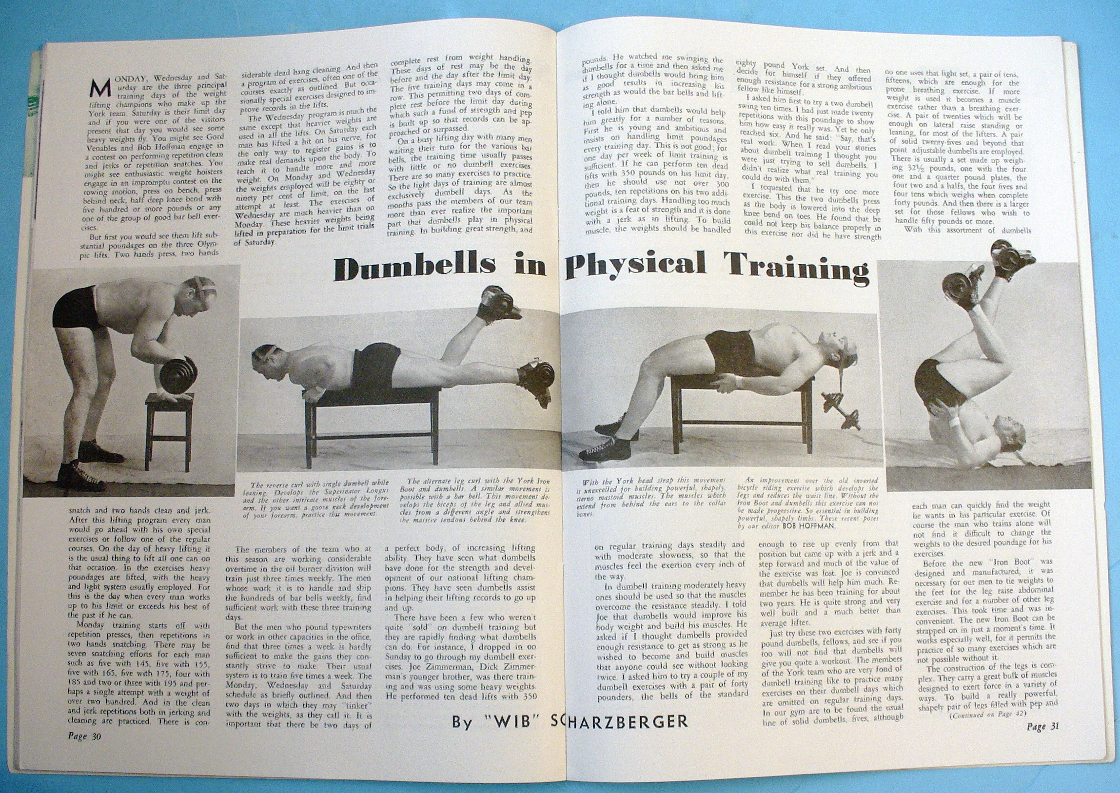 Strength & Health Magazine December 1936 Joe Florito