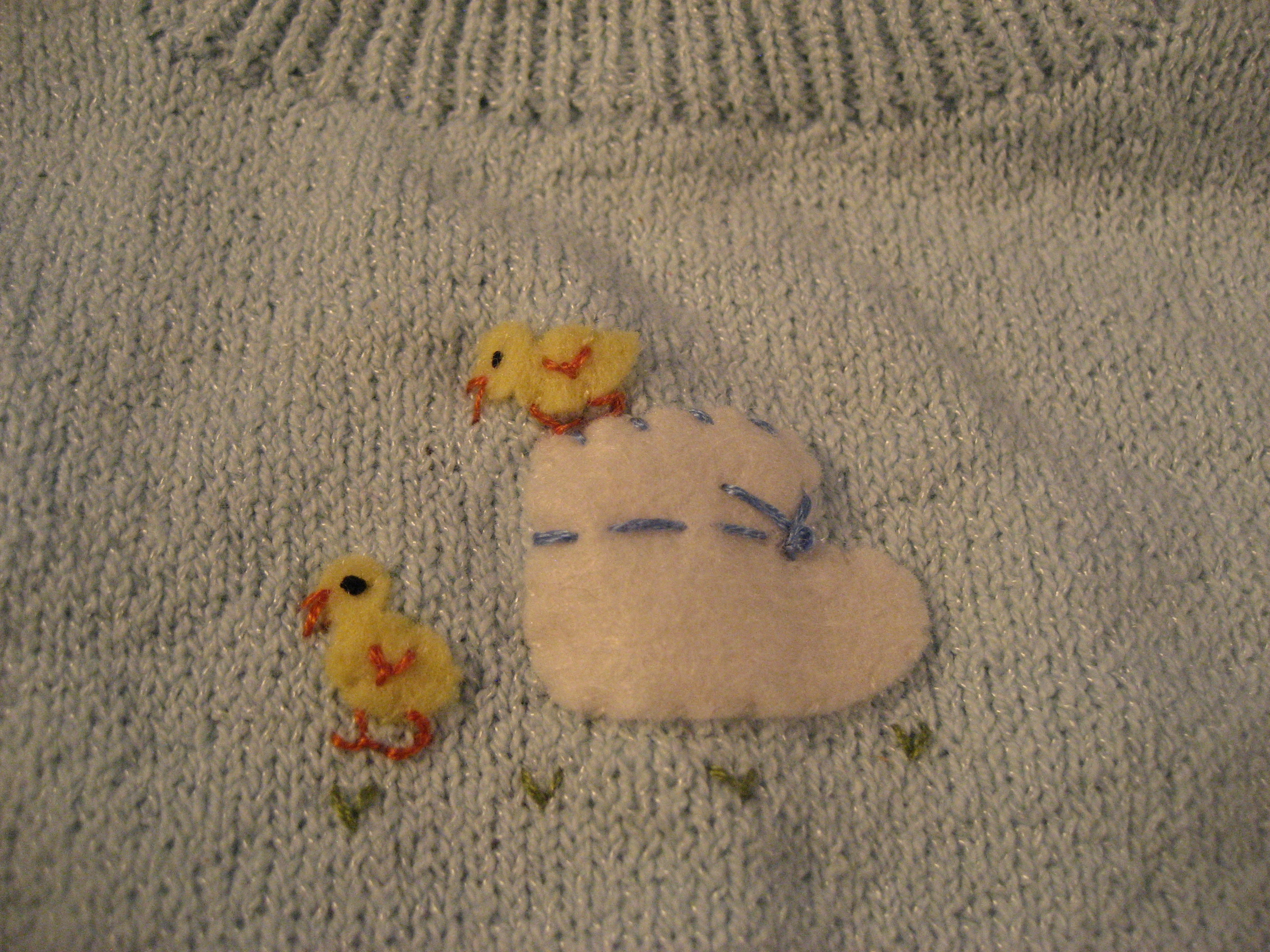 Boys Knitted One Piece Outfit