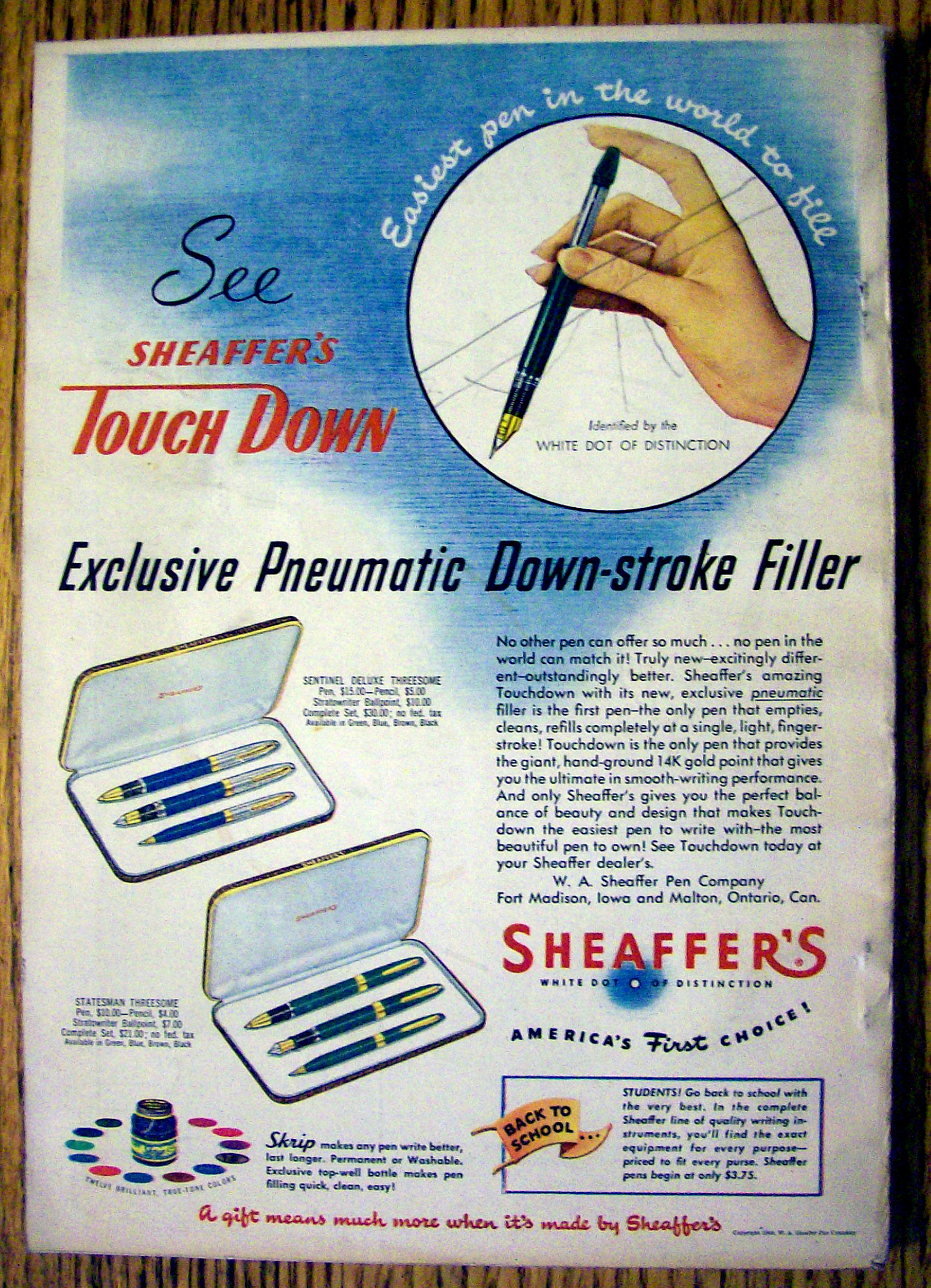 Popular Mechanics-August 1949-Pocket SOS
