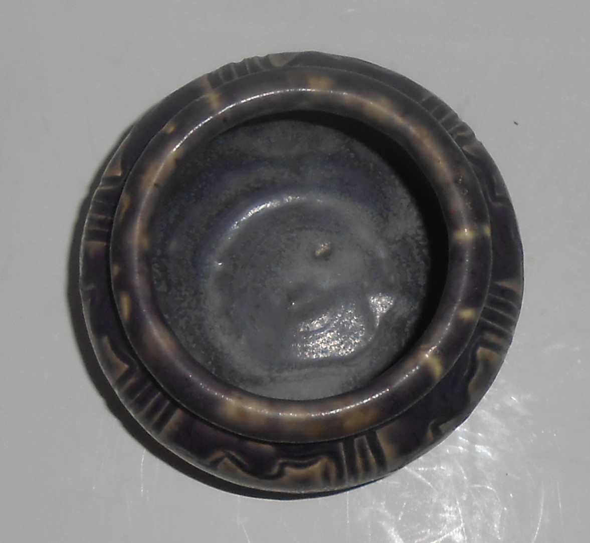 Rookwood Pottery Purple 1901 Albert Munson Decorated Va