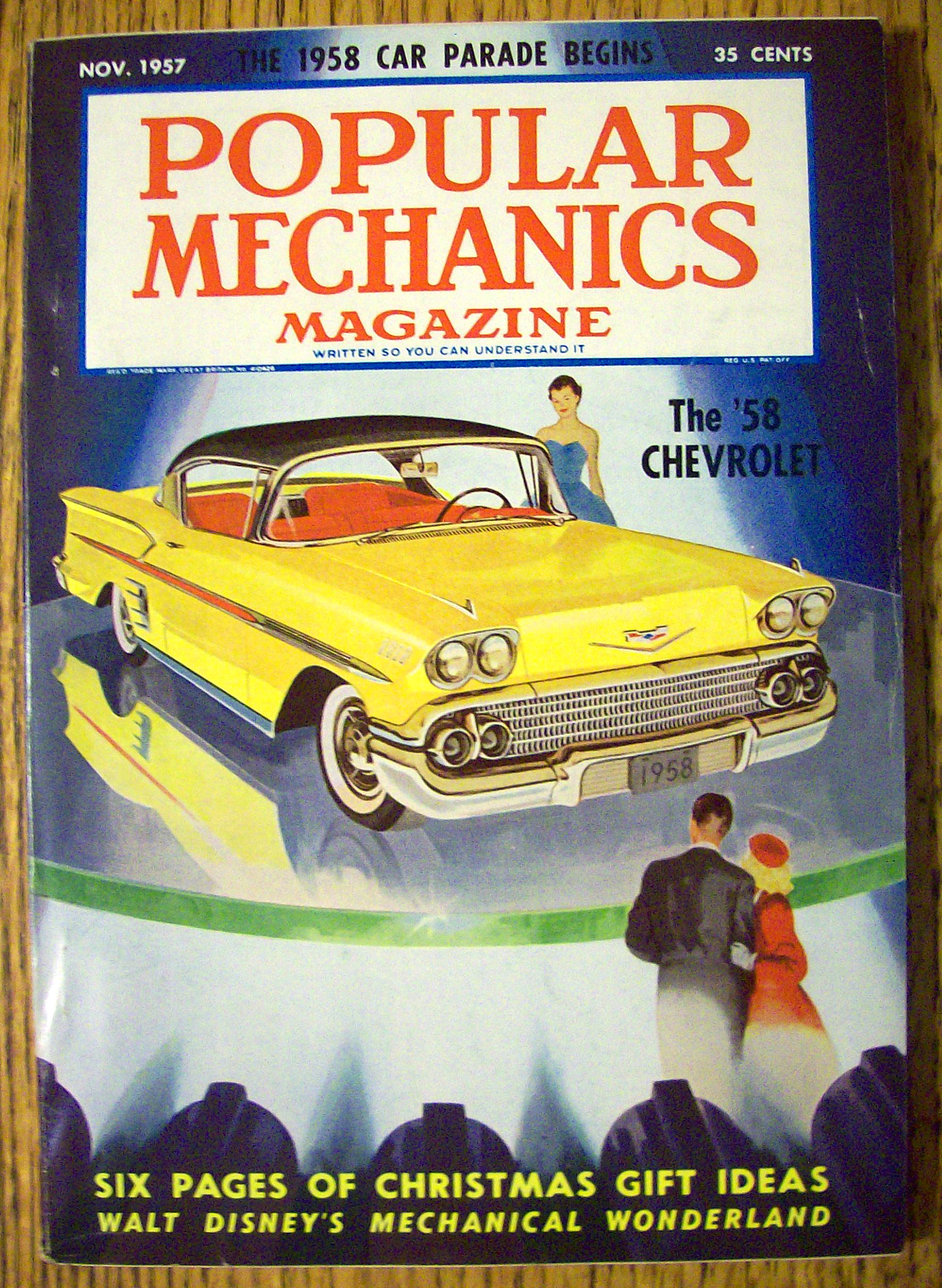 Popular Mechanics-November 1957-Walt Disney Wonderland