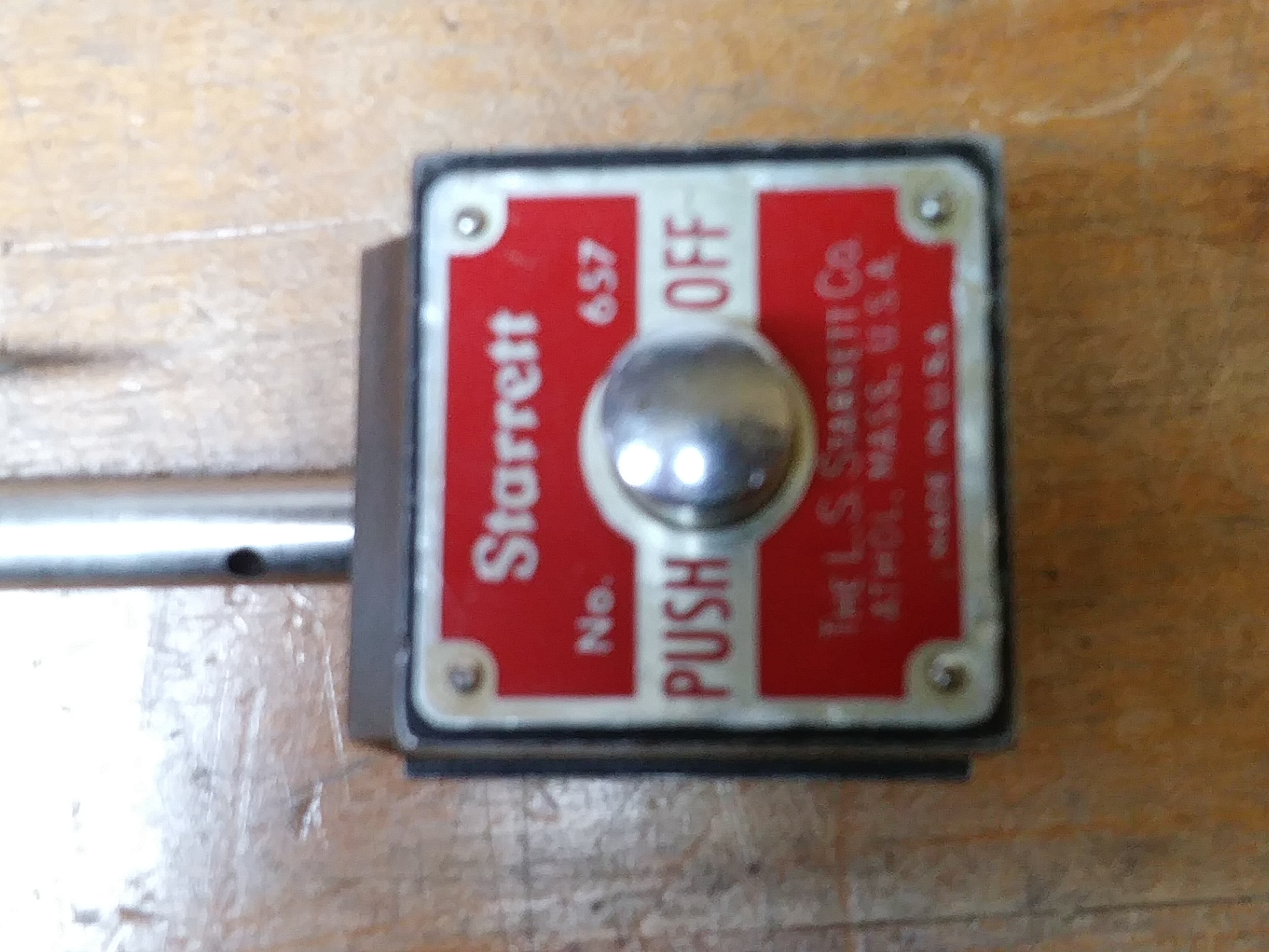 Starrett Magnetic Base Indicator Holder No. 657