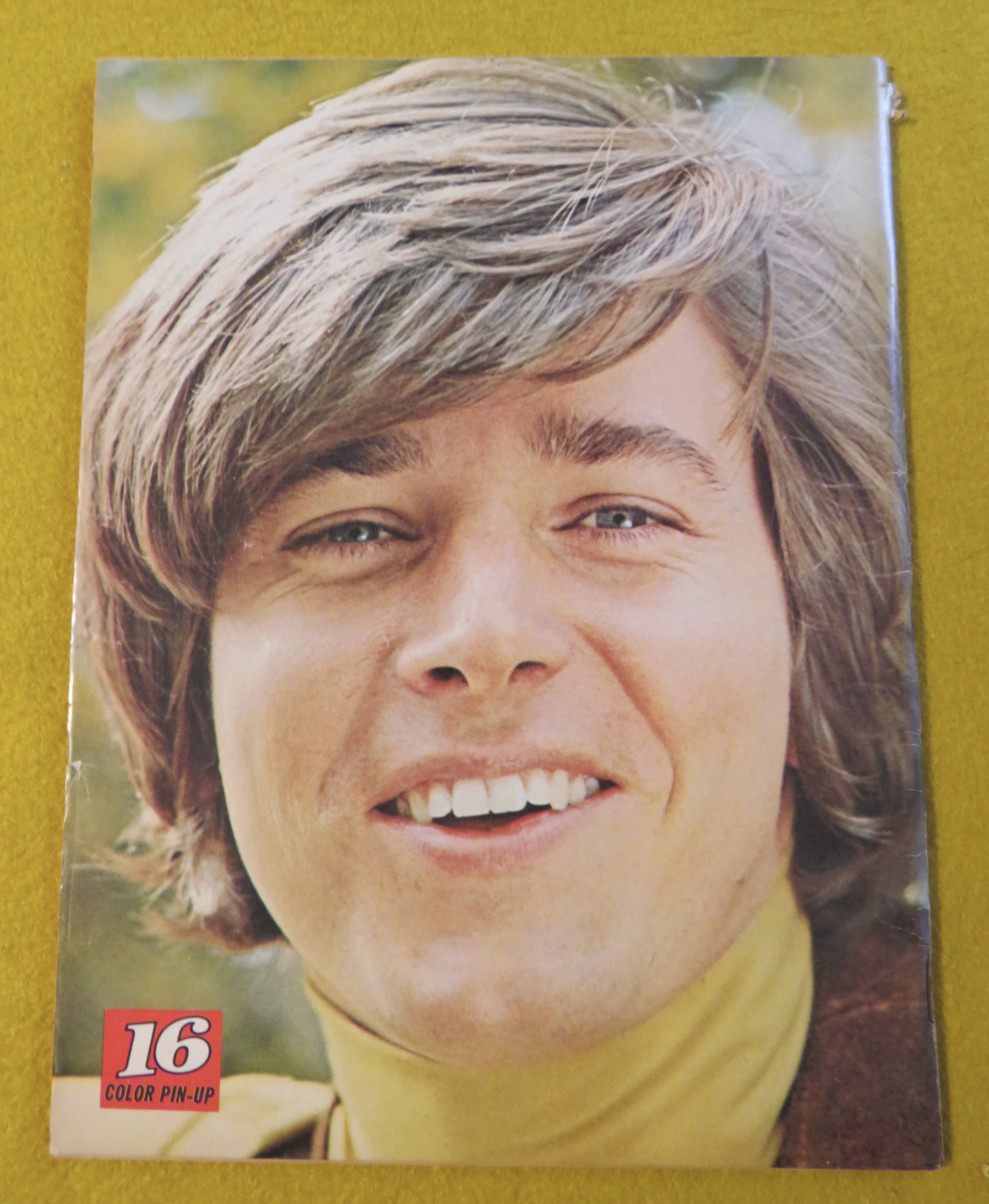 16 Magazine September 1969 Bobby Kills For Love
