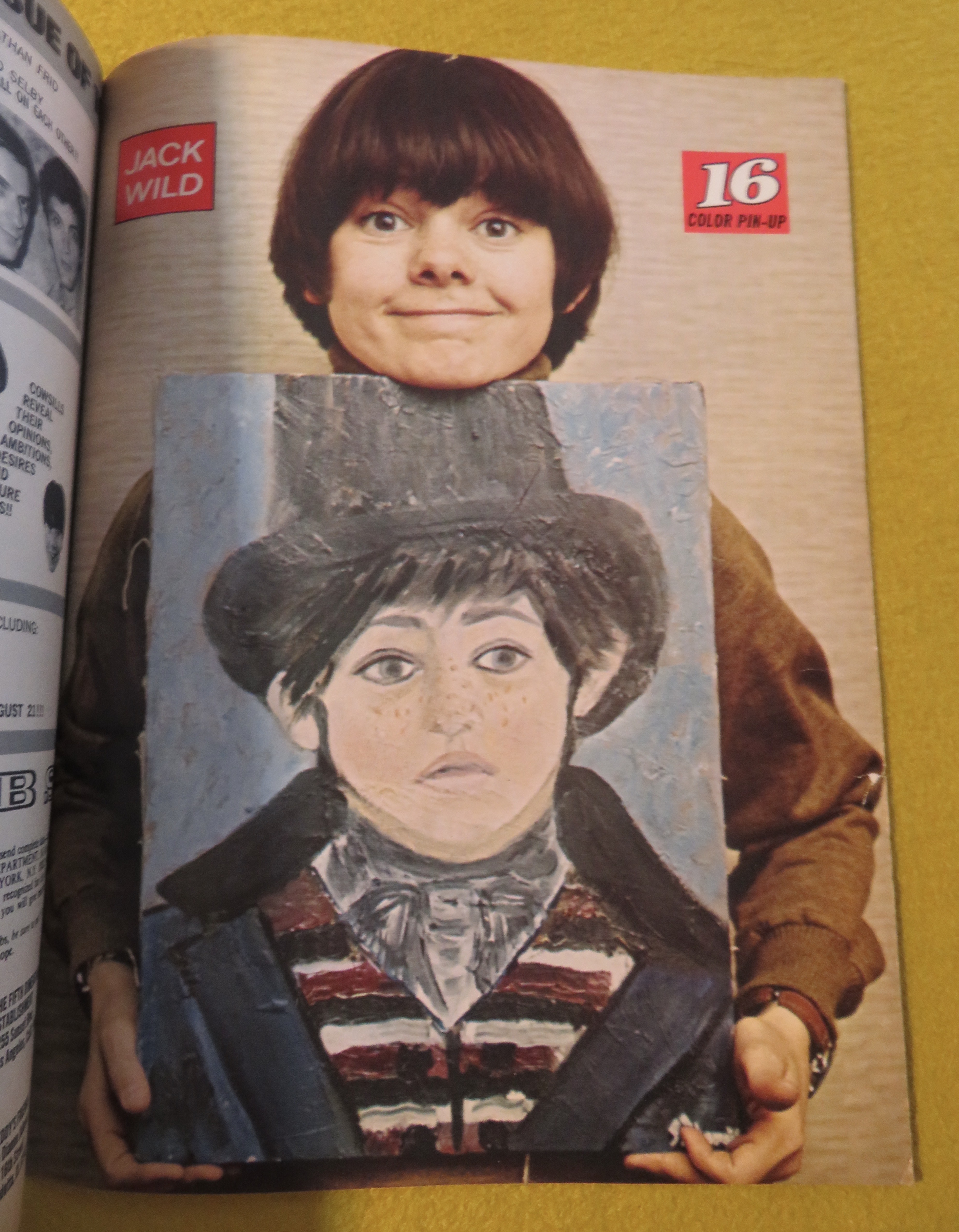 16 Magazine September 1969 Bobby Kills For Love