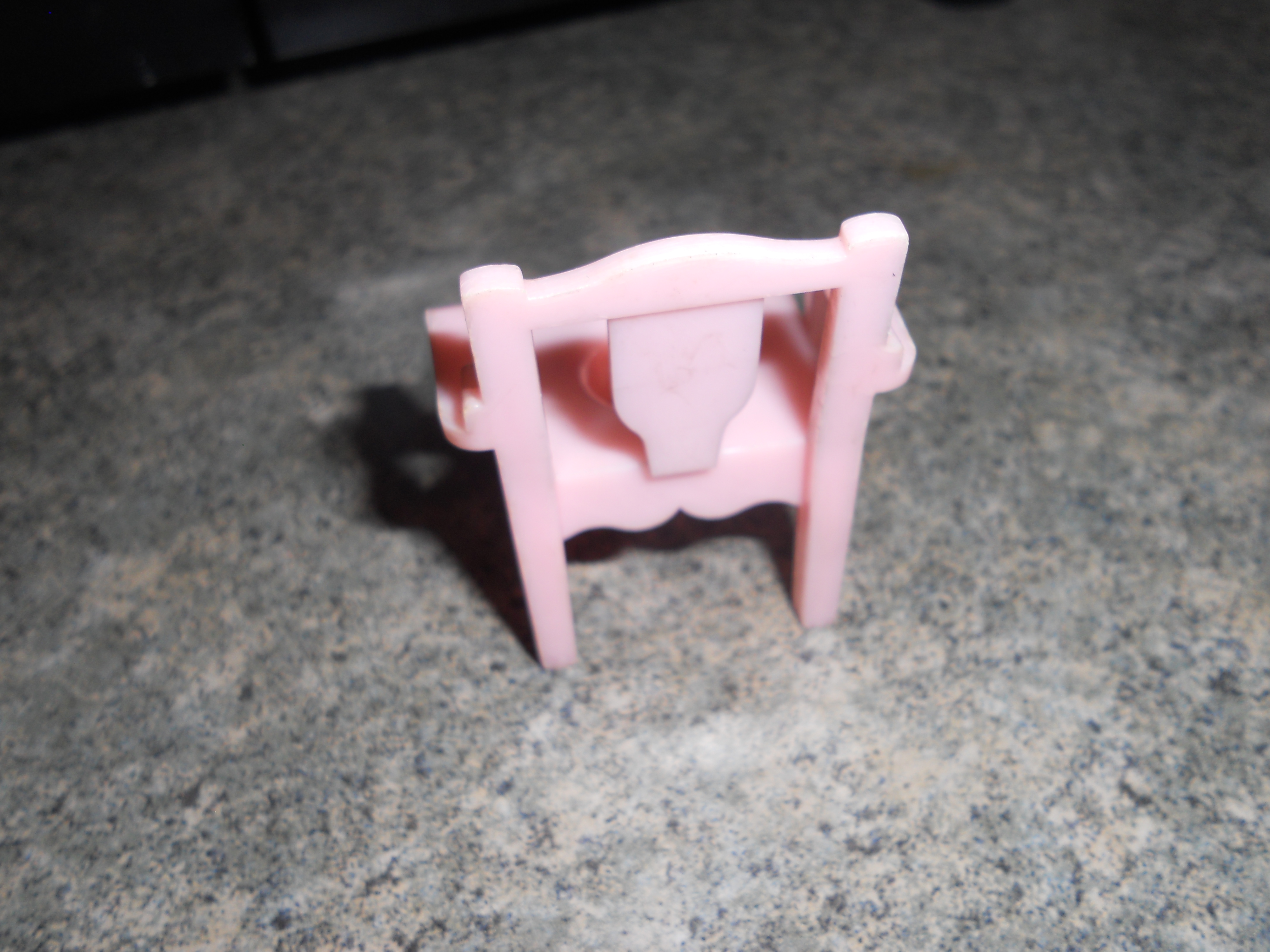 Dollhouse Potty Chair Pink
