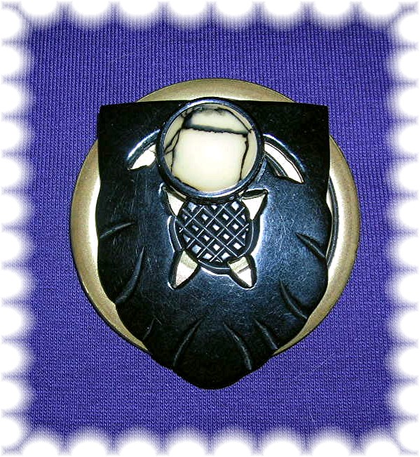 Fab One Of A Kind Artist Bakelite Brooch