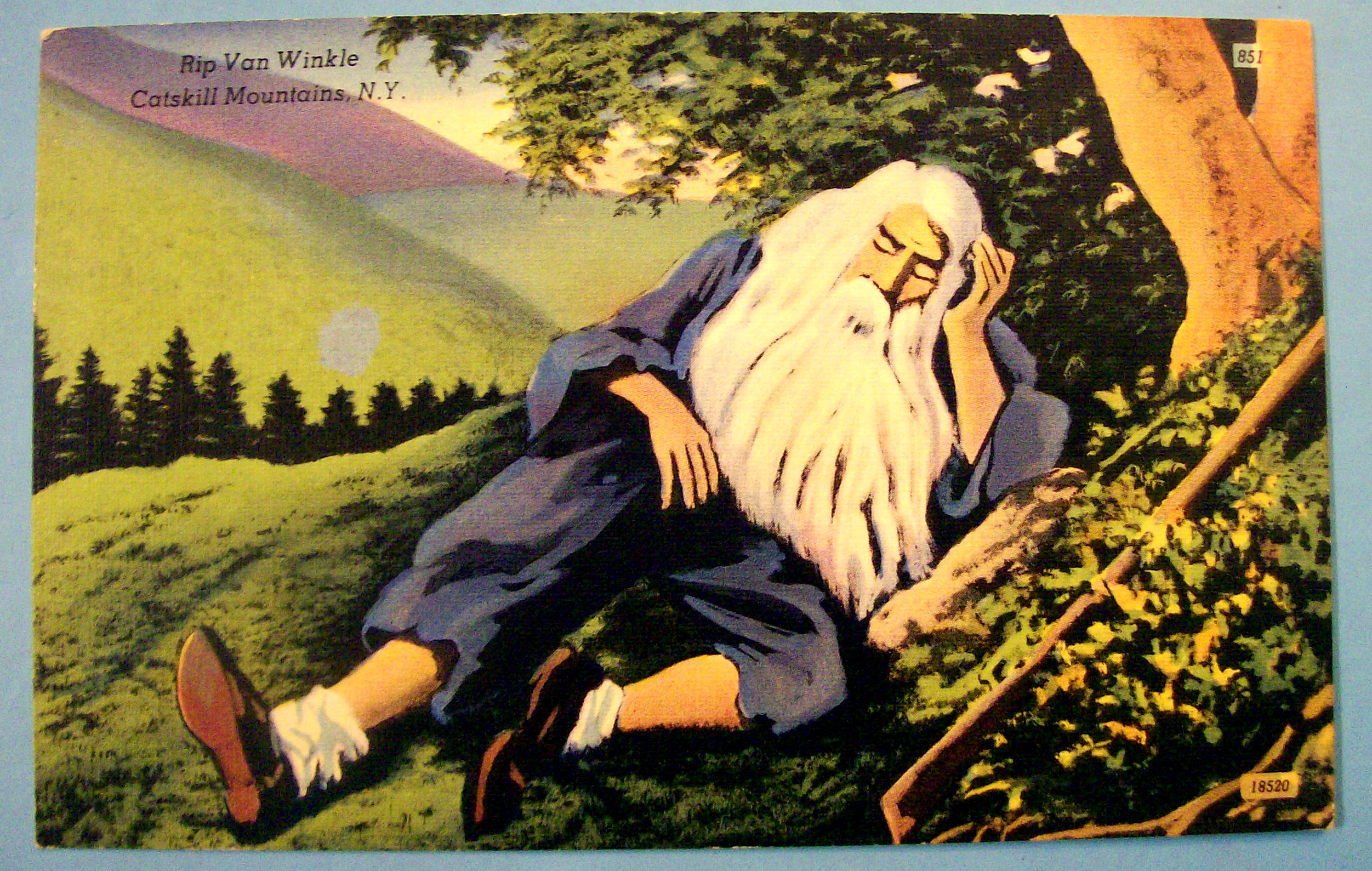 Rip Van Winkle Postcard