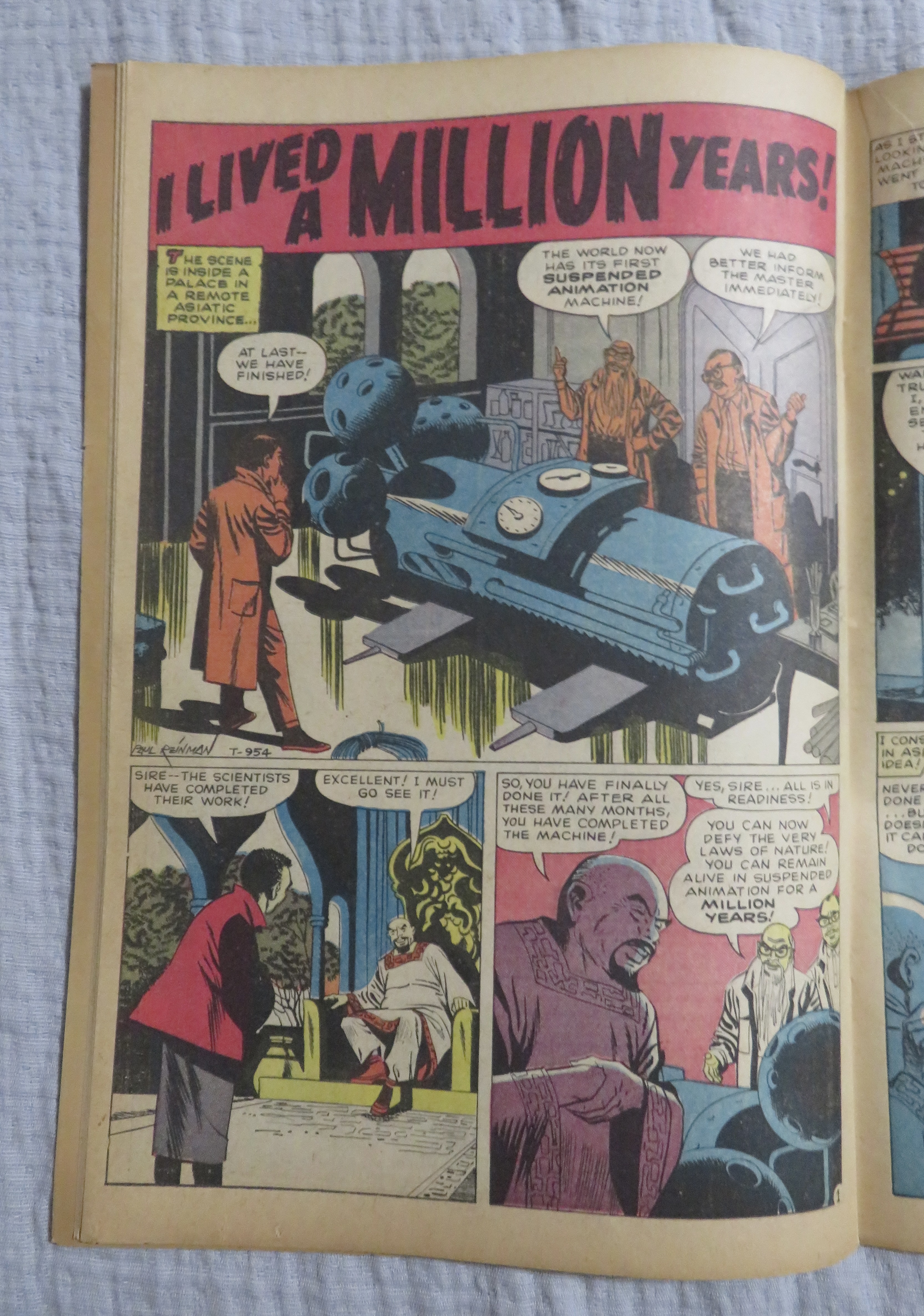 Tales Of Suspense Comic January 1961 Elektro