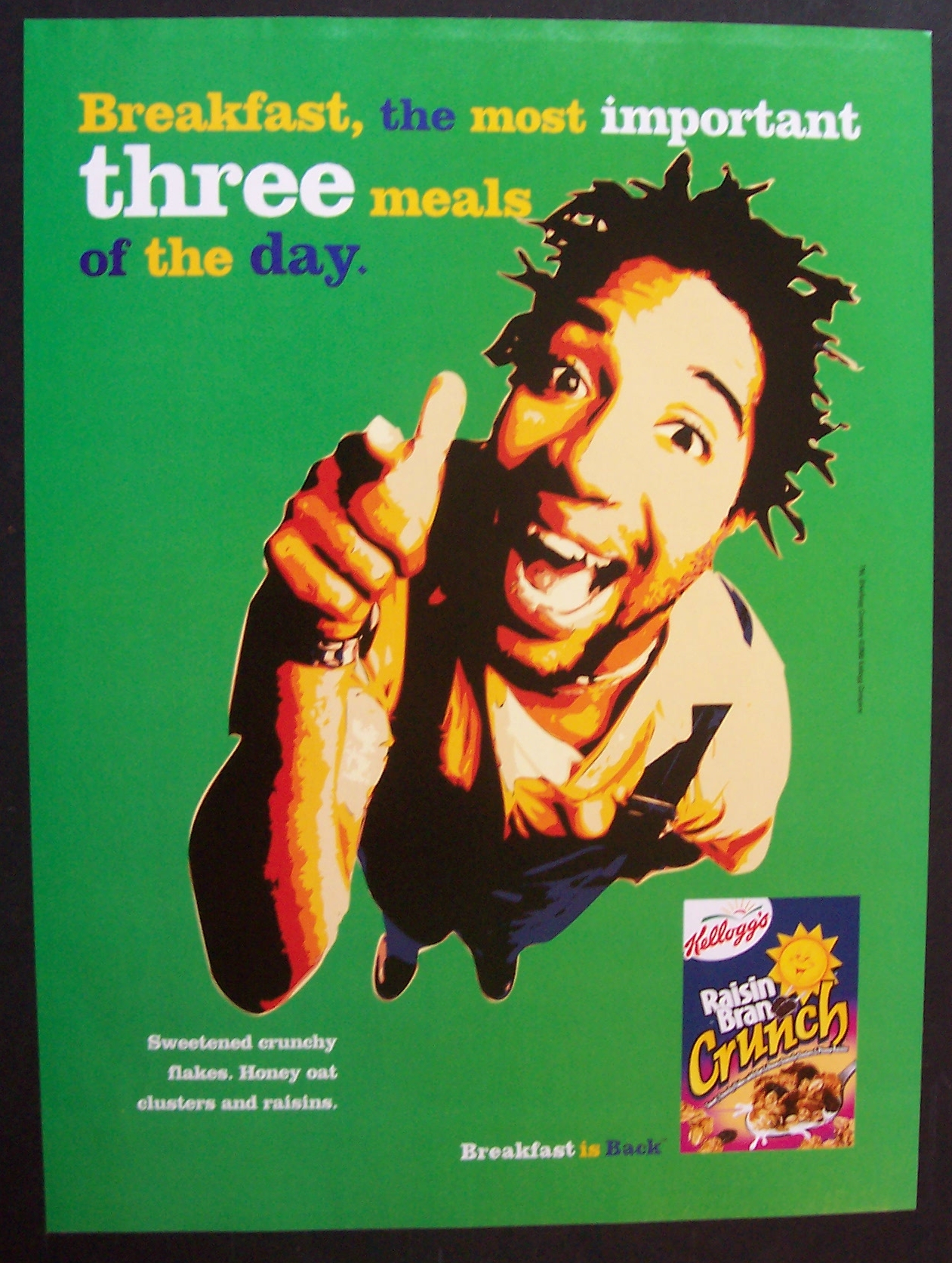 2000 Kellogg's Raisin Bran Crunch Cereal