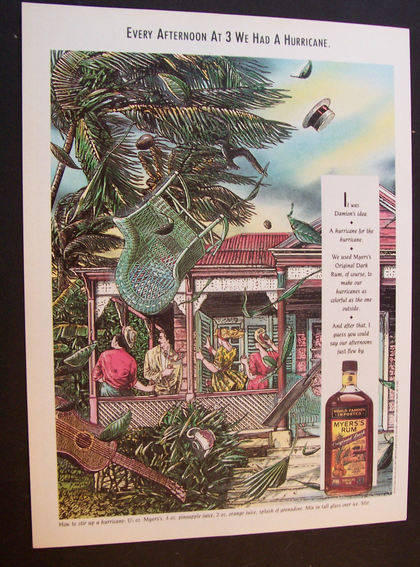 1992  Myer's  Rum