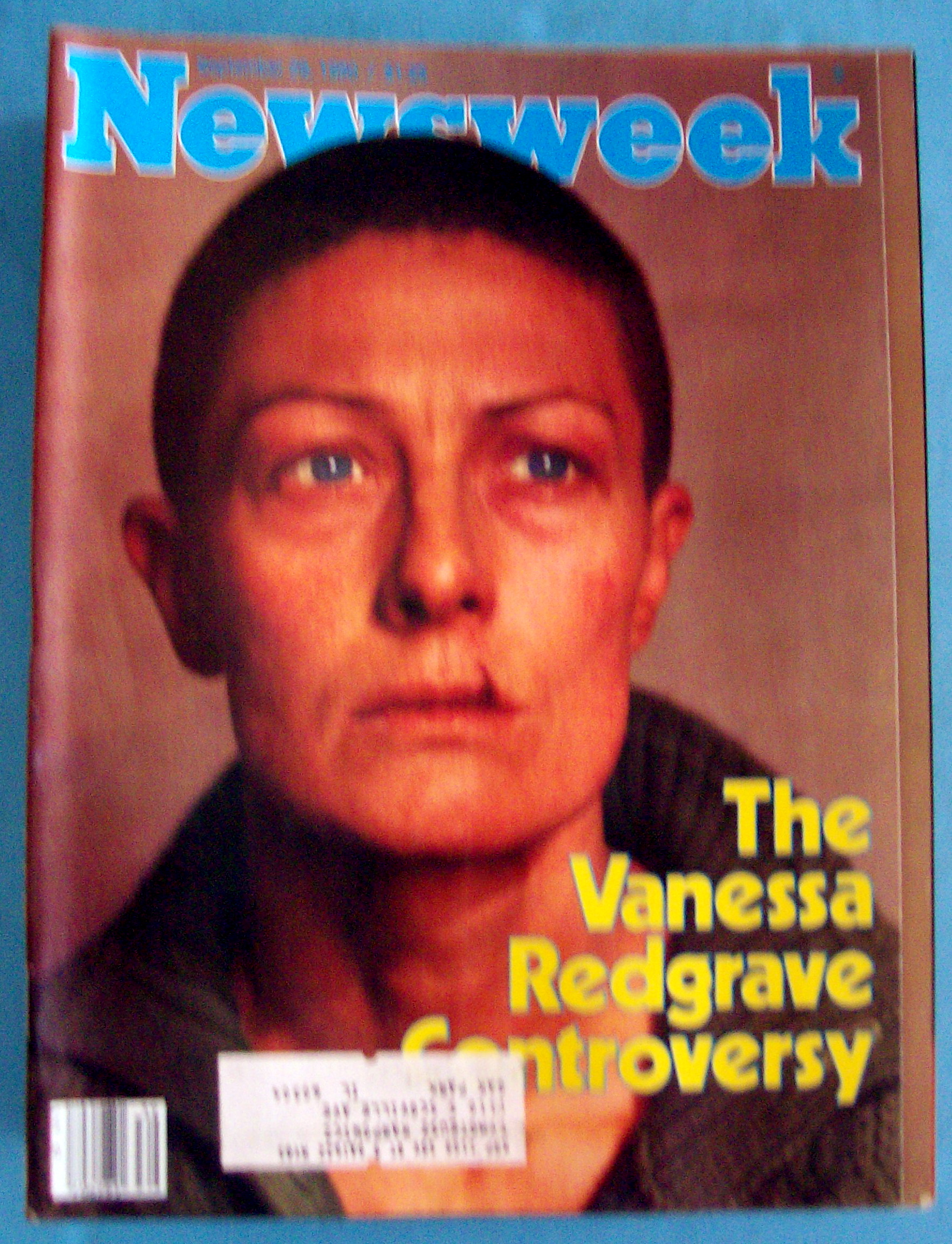 Newsweek Magazine -September 29, 1980- Vanessa Redgrave