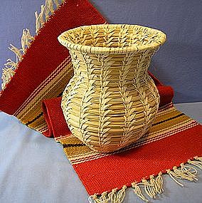 Papago  Basket Tohono O'odham Native American Basket