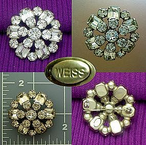 Vintage WEISS brooch pin