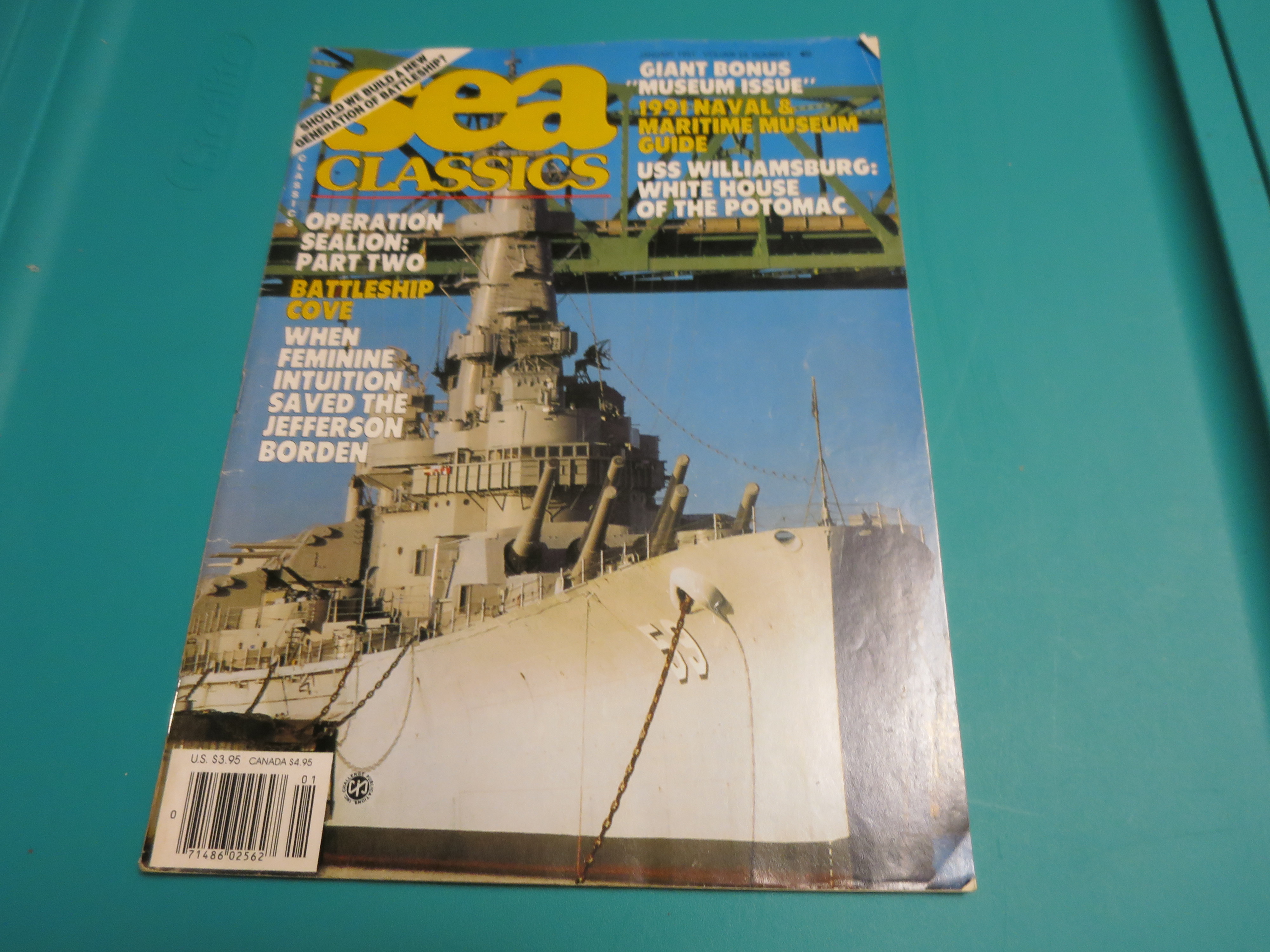 Sea Classics Magazine, 1991