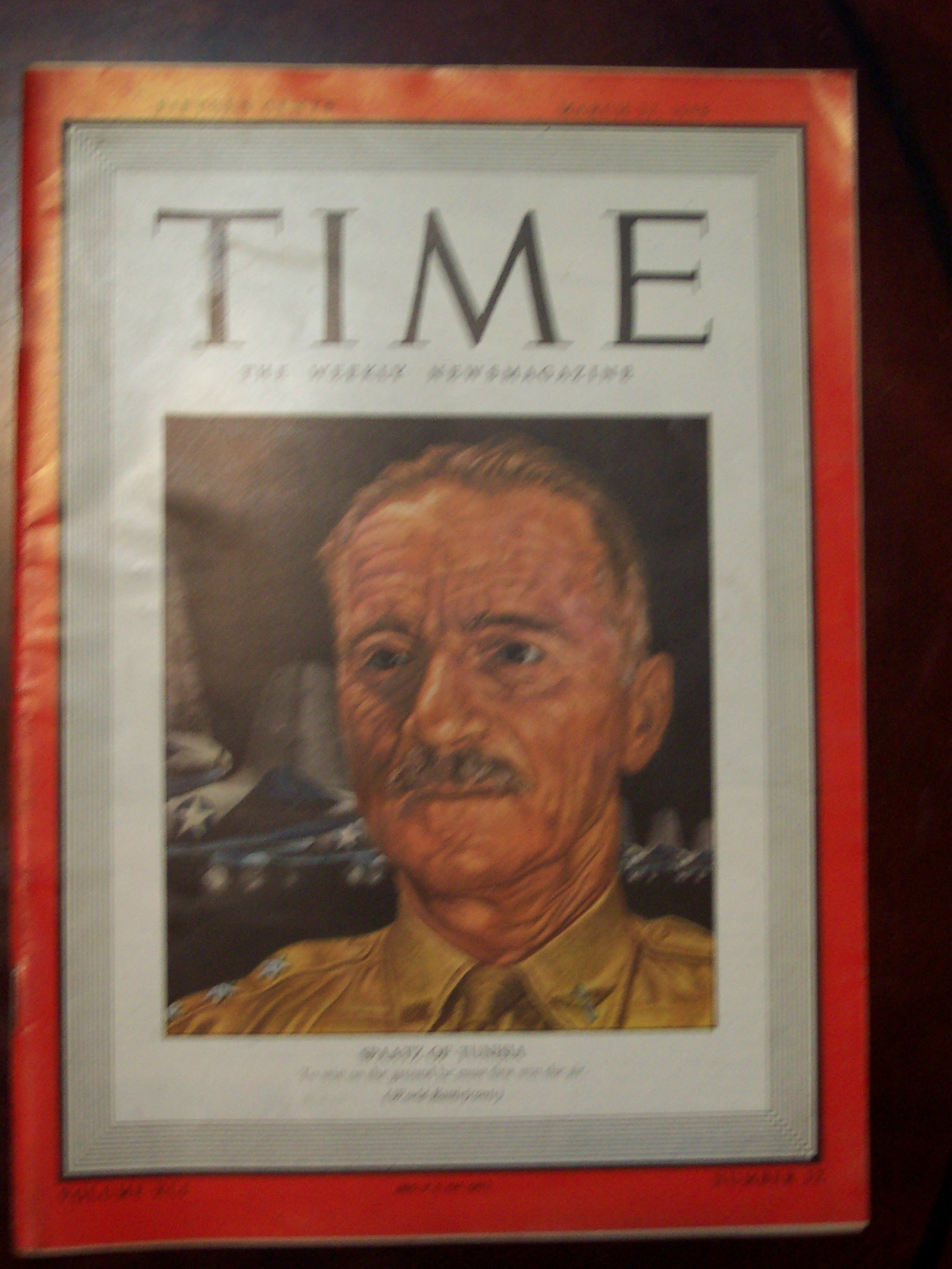 Time Magazine - March 22, 1943 - Spaatz Cover