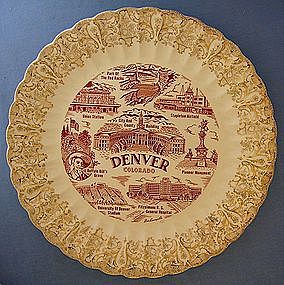 Denver Colorado Collector's plate