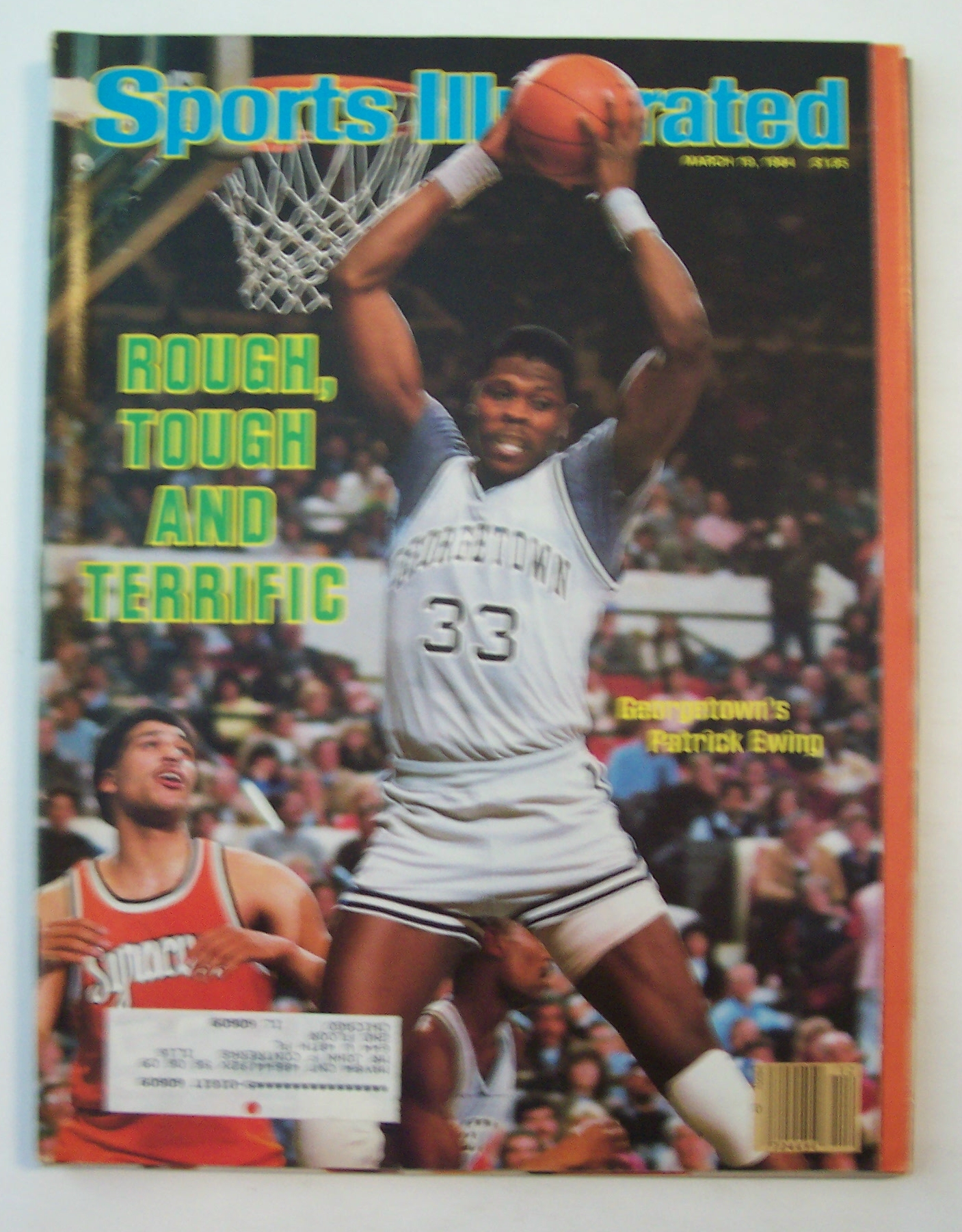 Sports Illustrated Magazine-Mar 19, 1984-Patrick Ewing