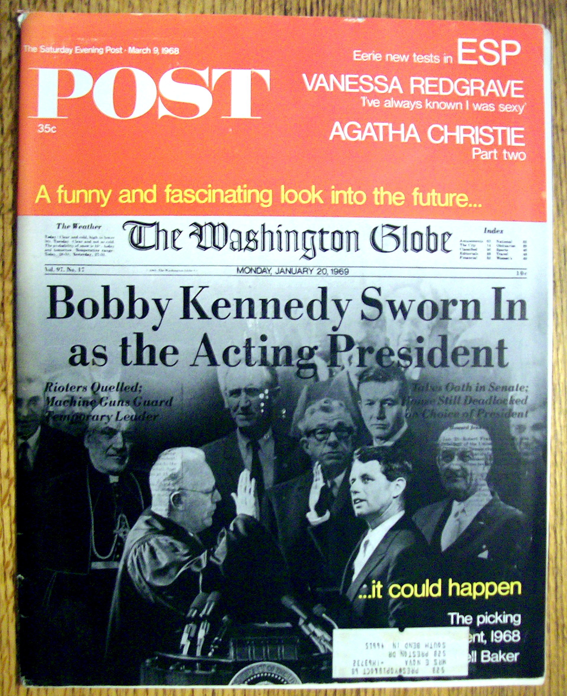 Saturday Evening Post Magazine - March 9, 1968