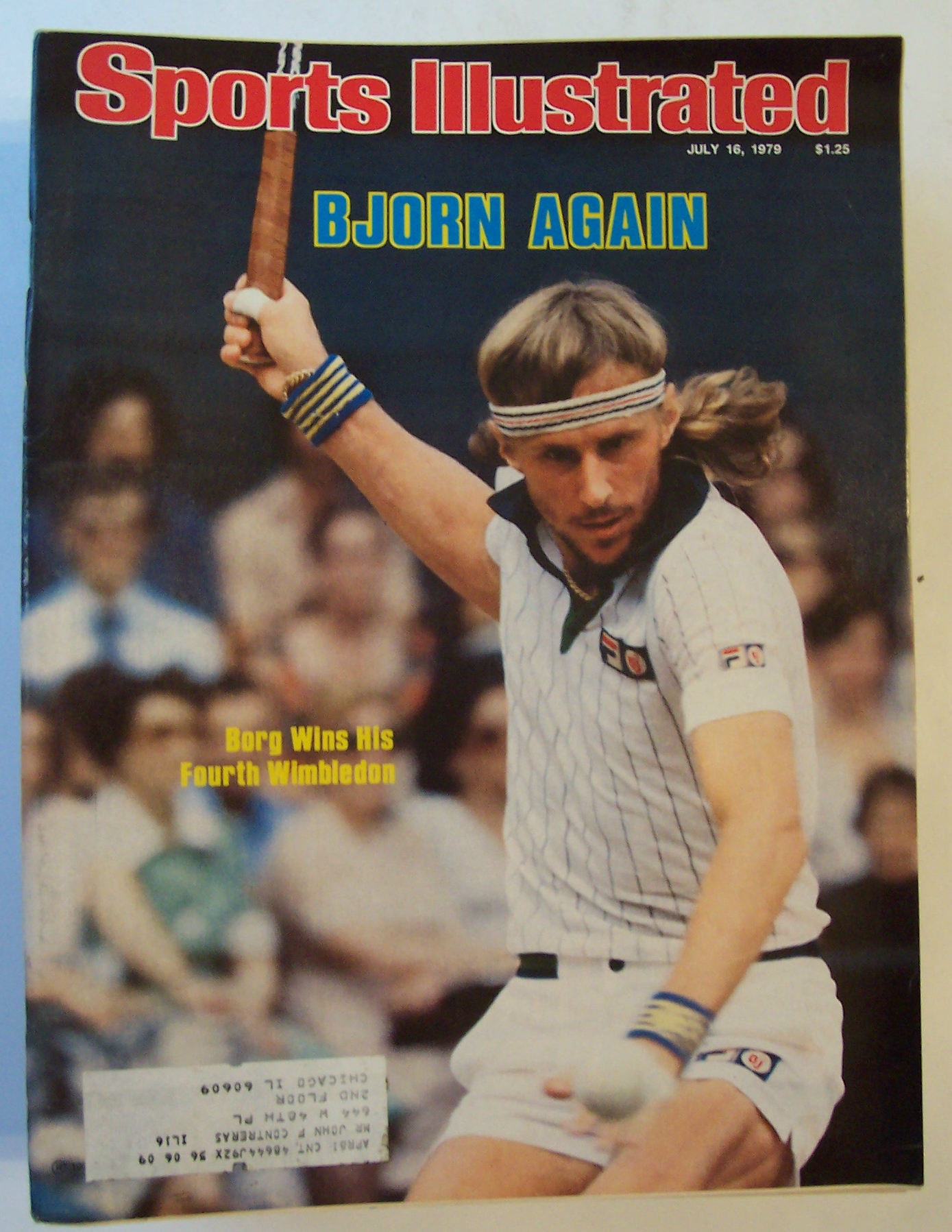 Sports Illustrated Magazine -July 16, 1979- Bjorn Borg