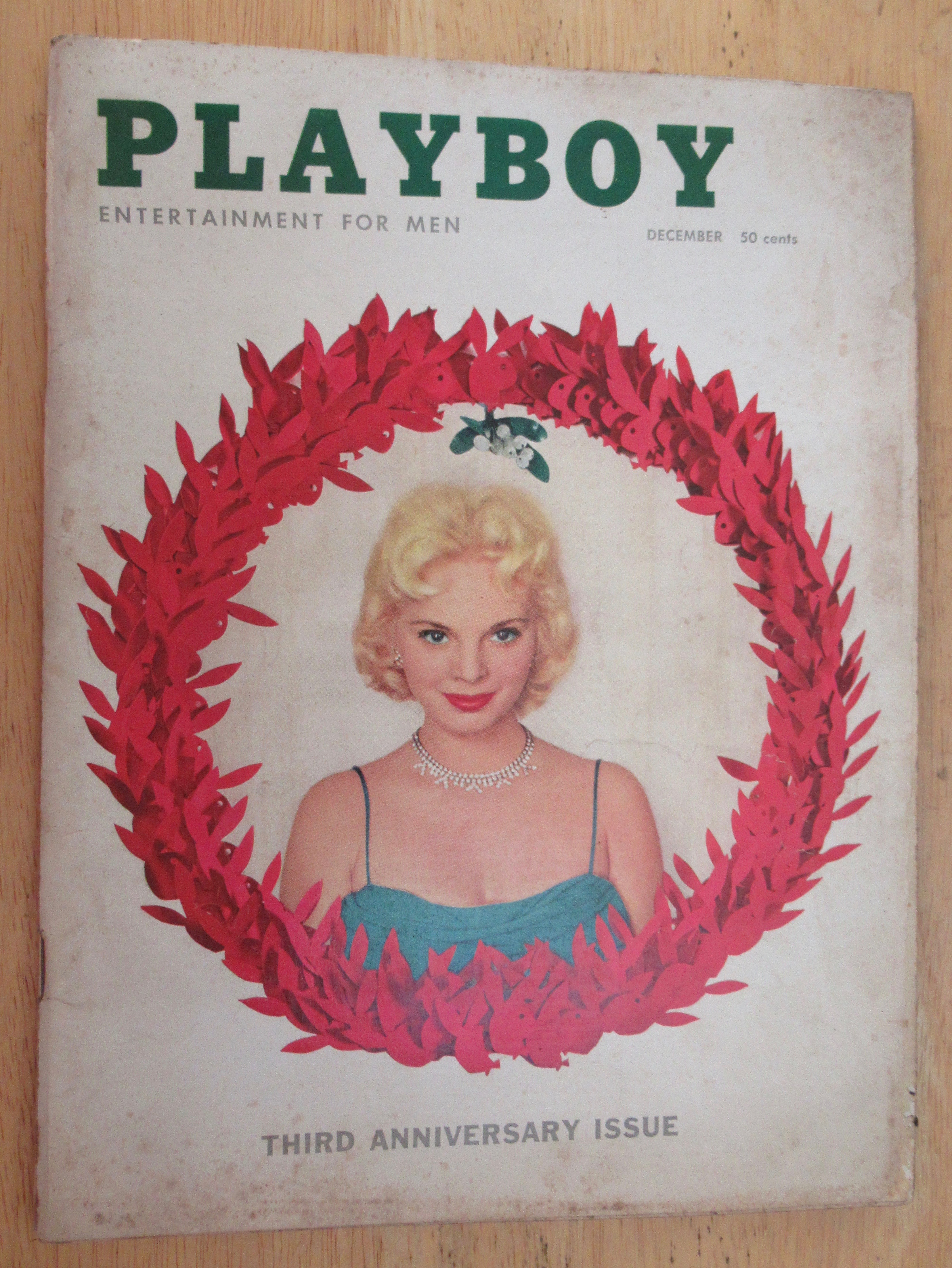 Playboy Magazine-December 1956-Lisa Winters