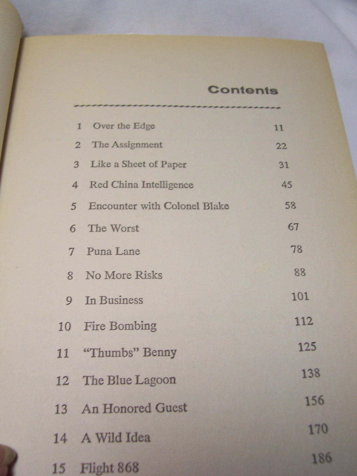 Hawaii Five O Book Top Secret by Robert Sidney Bowen 1969