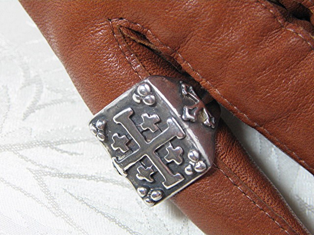 Ring Silver Multi Design Raised Crosses