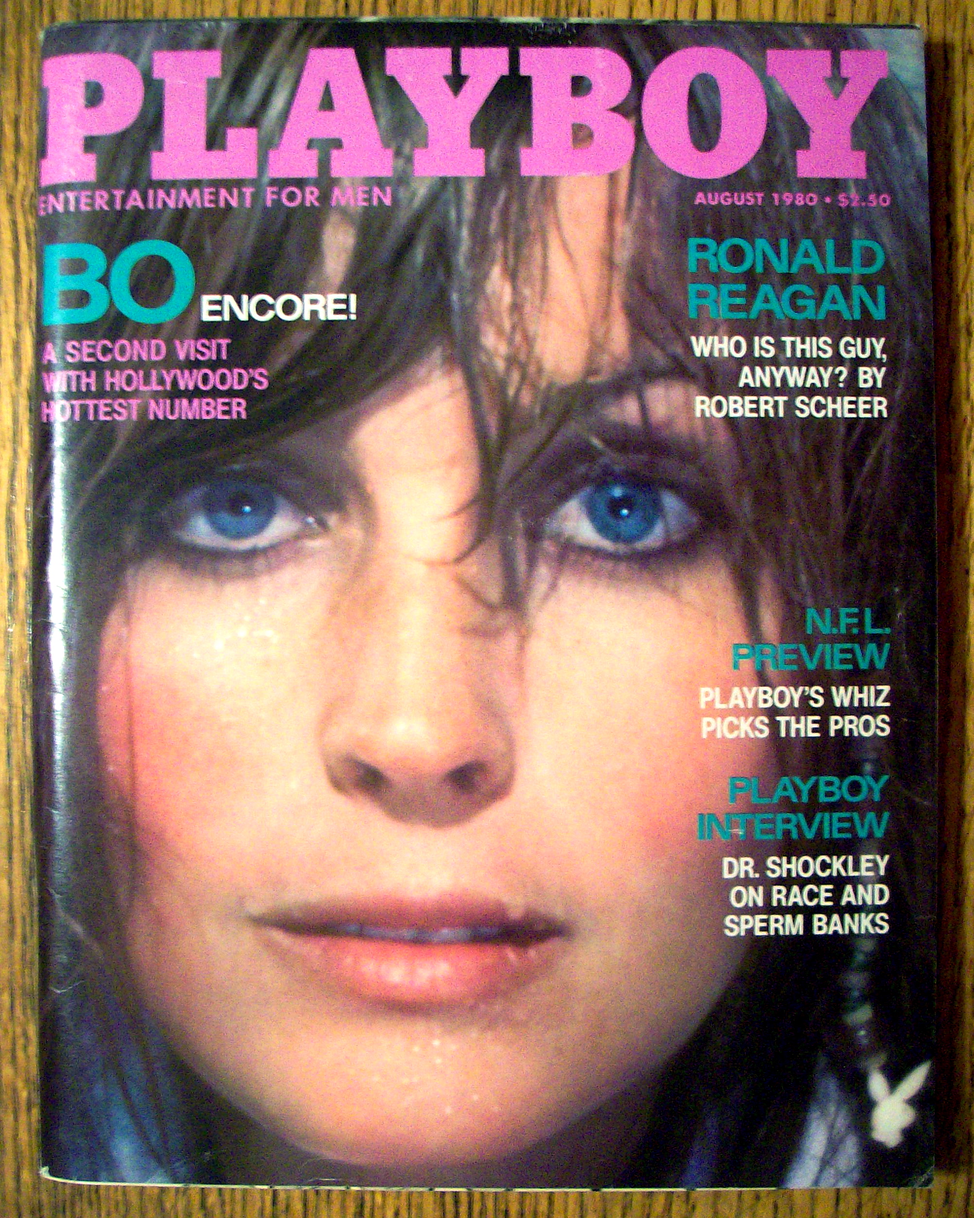 Playboy Magazine-August 1980-Victoria Cooke/Bo Derek