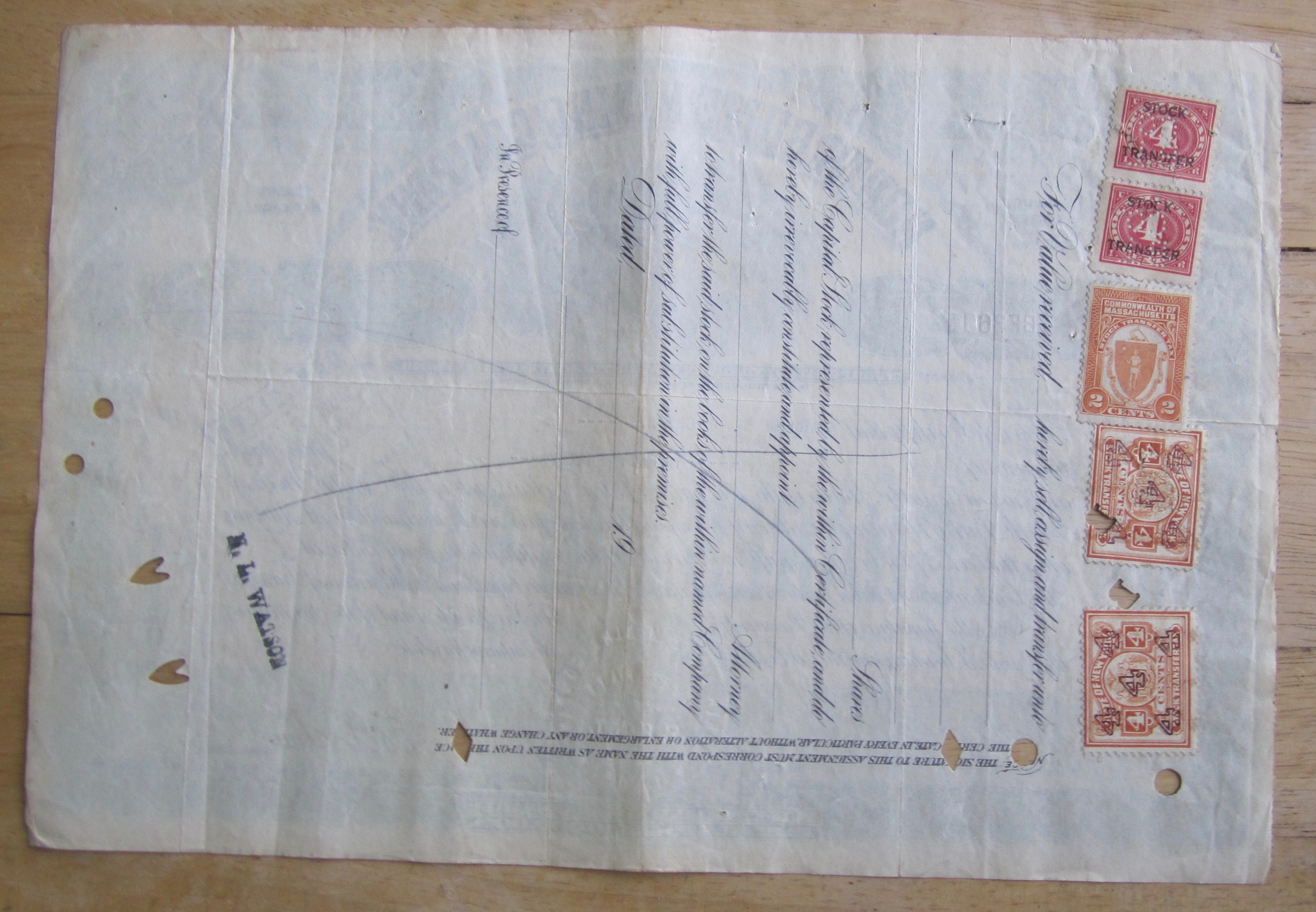 1926 North Butte Mining Company Stock Certificate