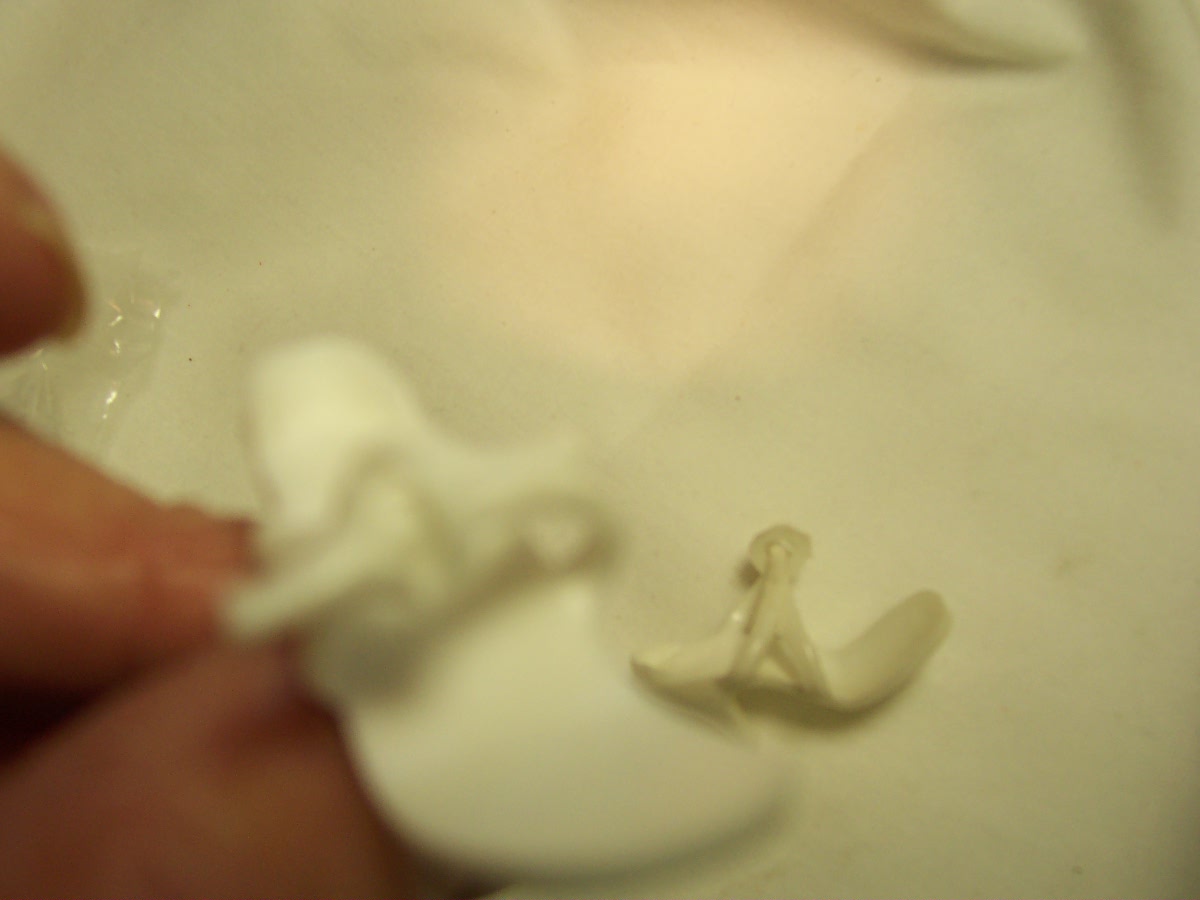 Doll Shoes White High Heel