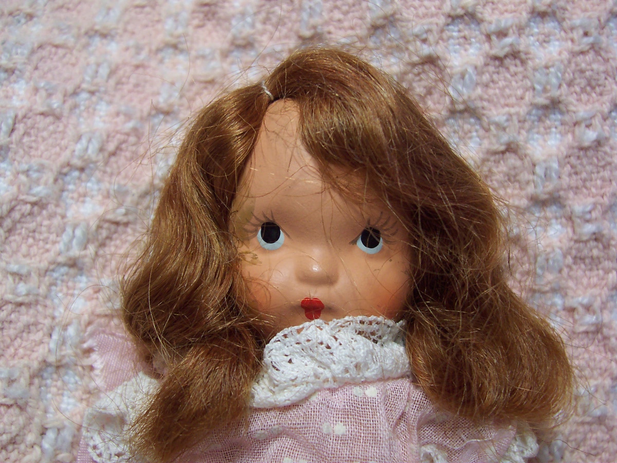 Nancy Ann Storybook Doll Original in Pink